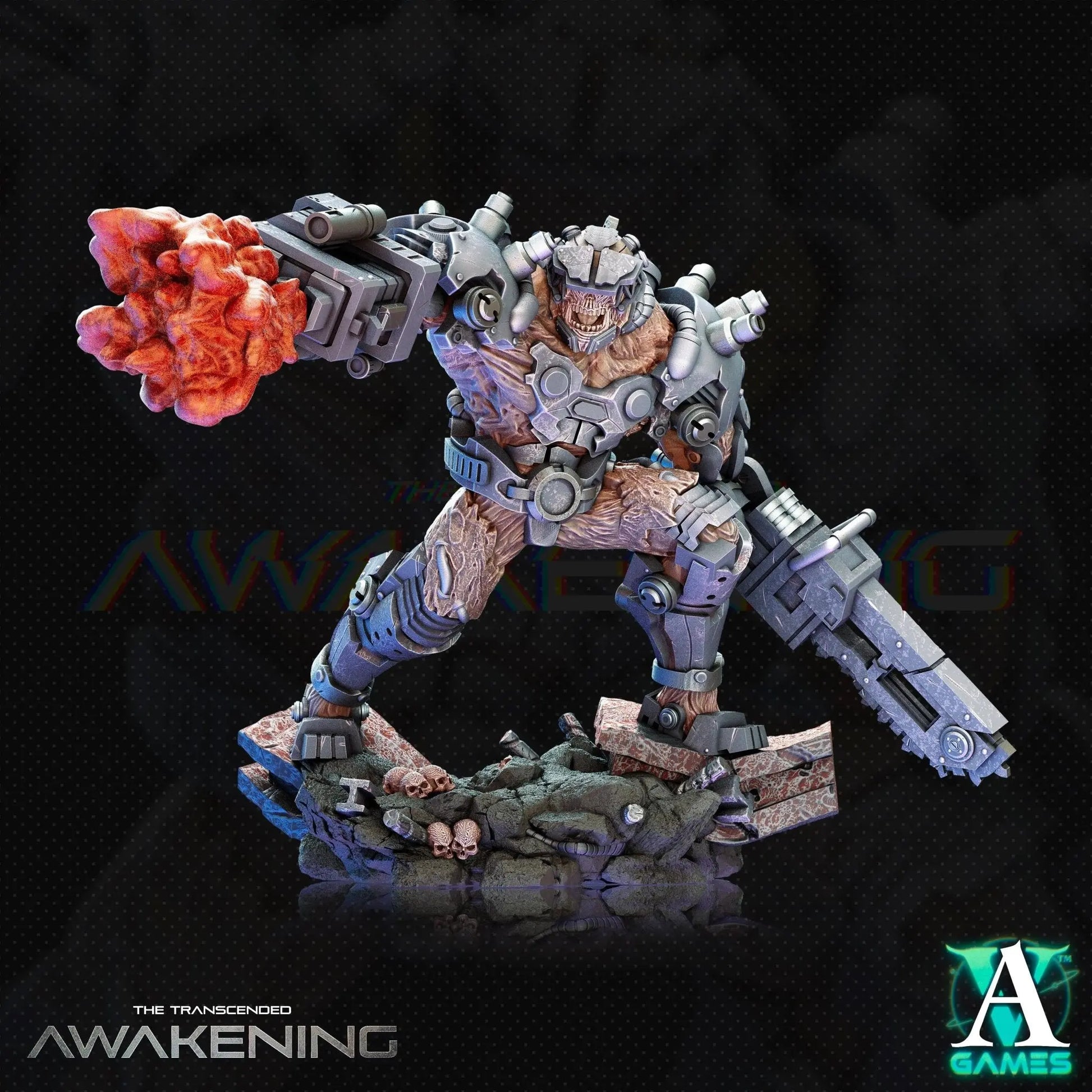 The Transcended - Awakening - STL Bundle - Archvillain Games