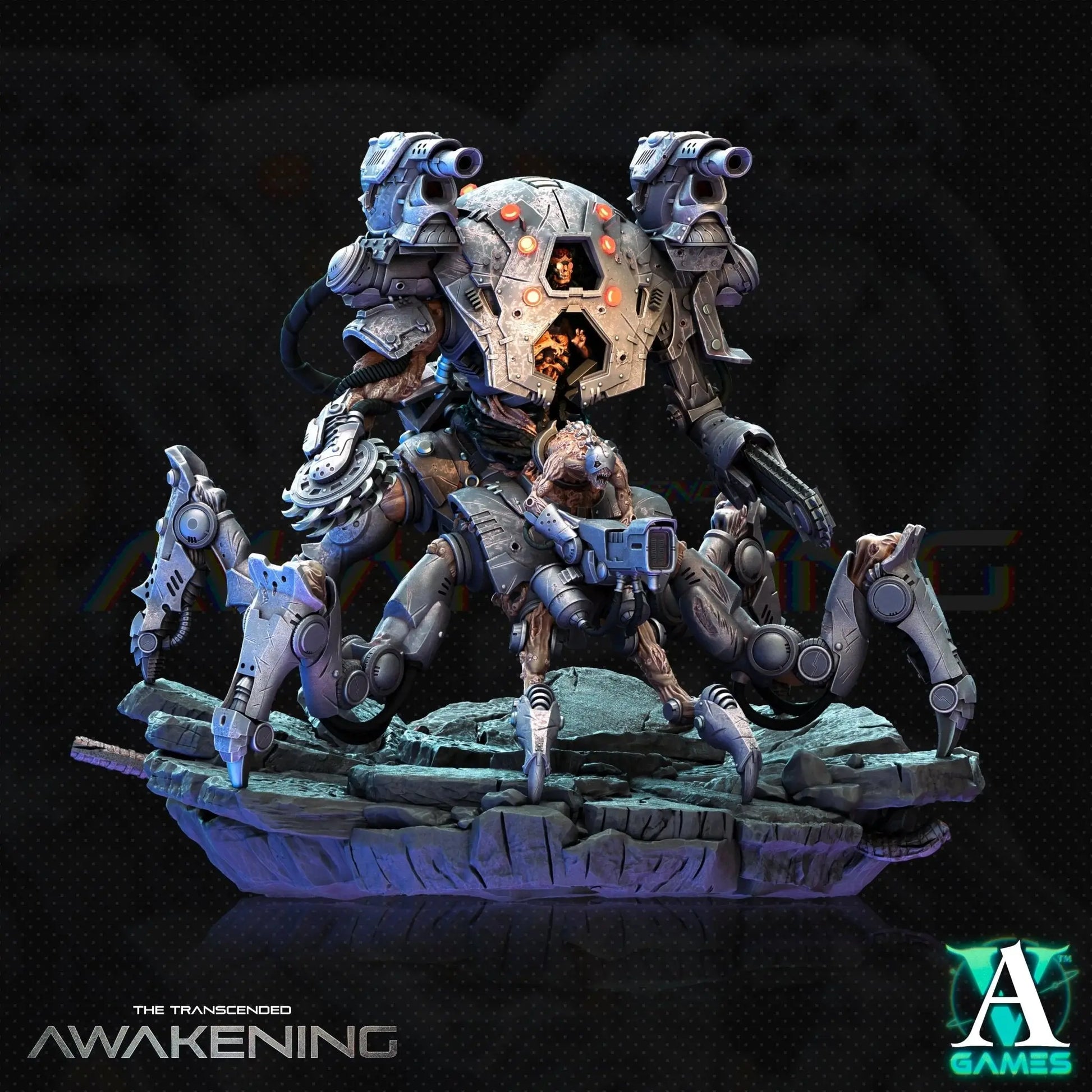 The Transcended - Awakening - STL Bundle - Archvillain Games
