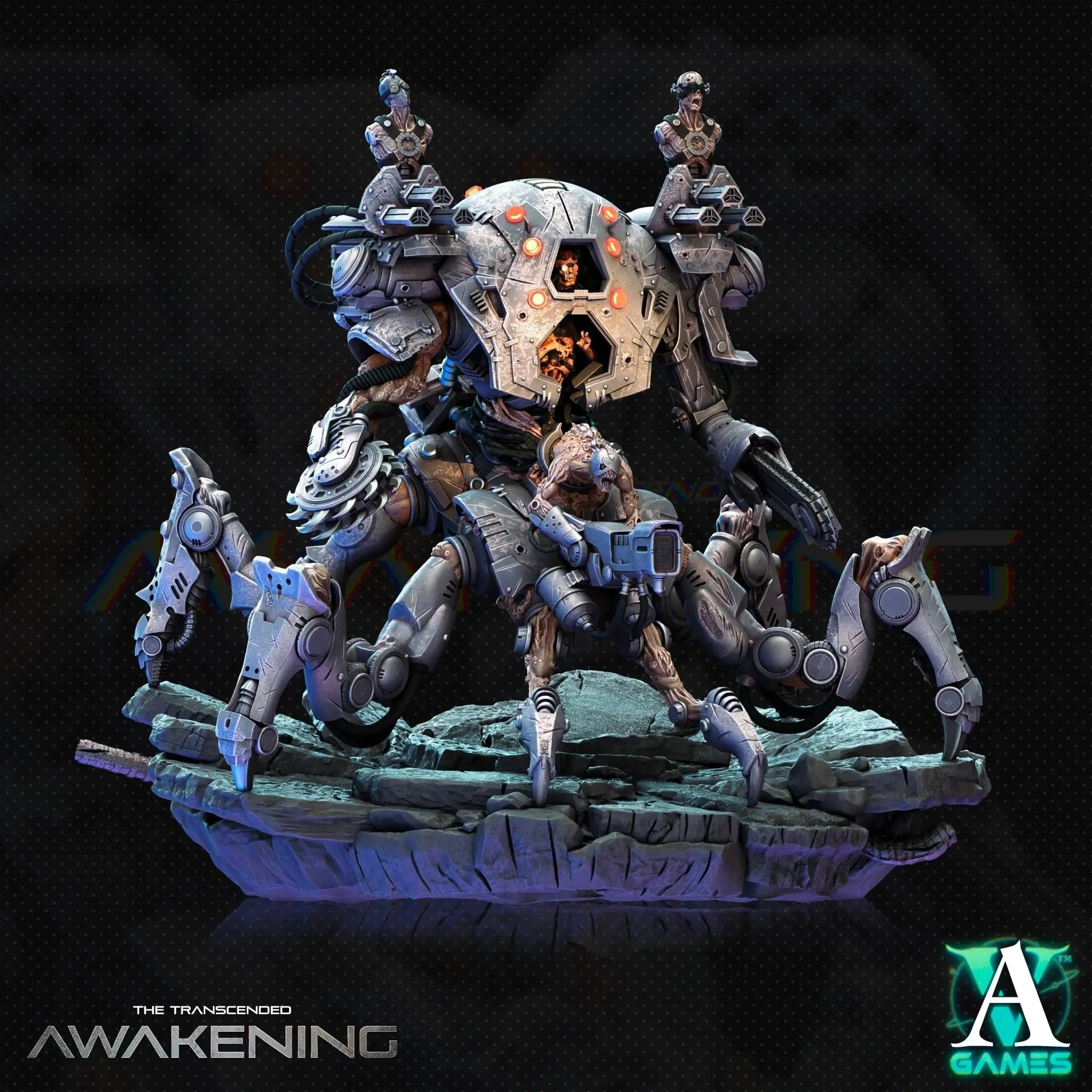 The Transcended - Awakening - STL Bundle - Archvillain Games