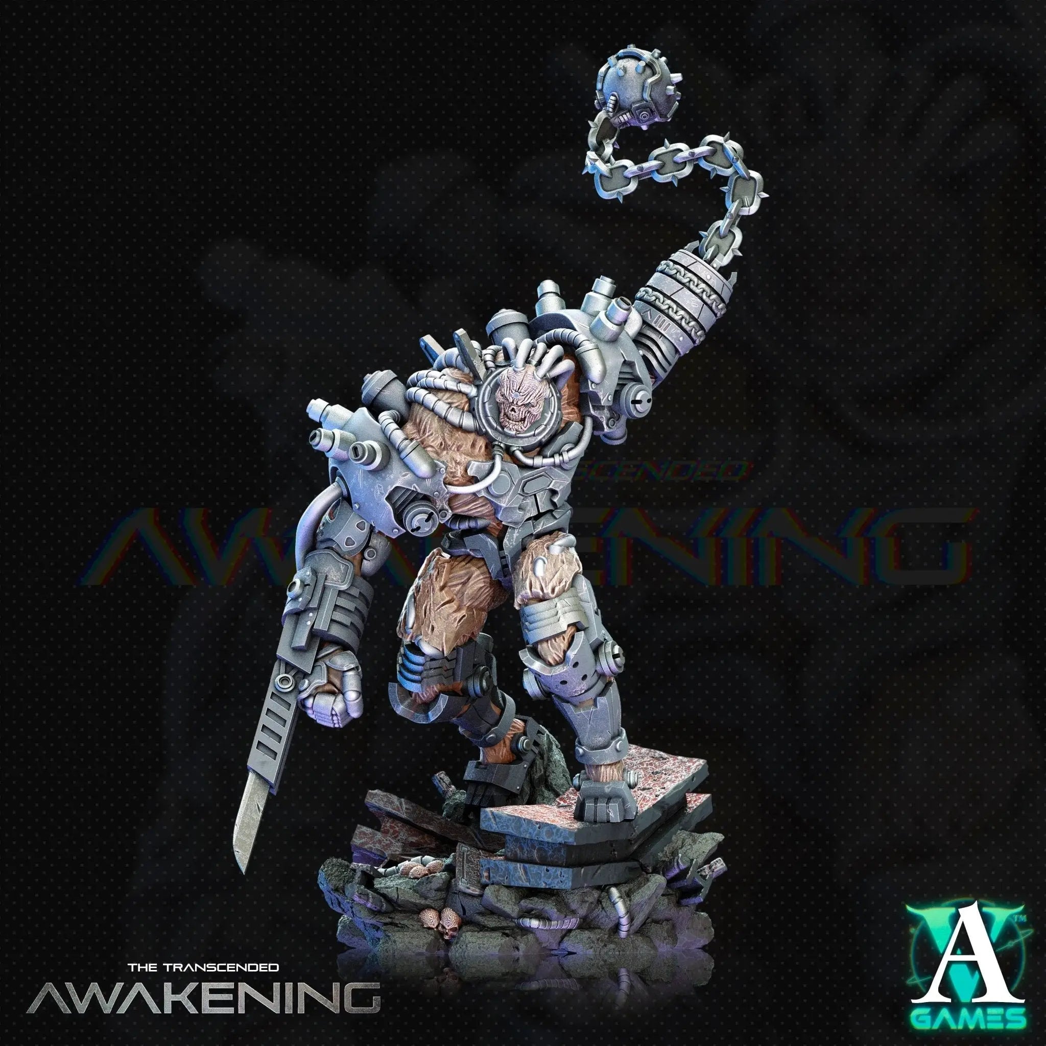 The Transcended - Awakening - STL Bundle - Archvillain Games