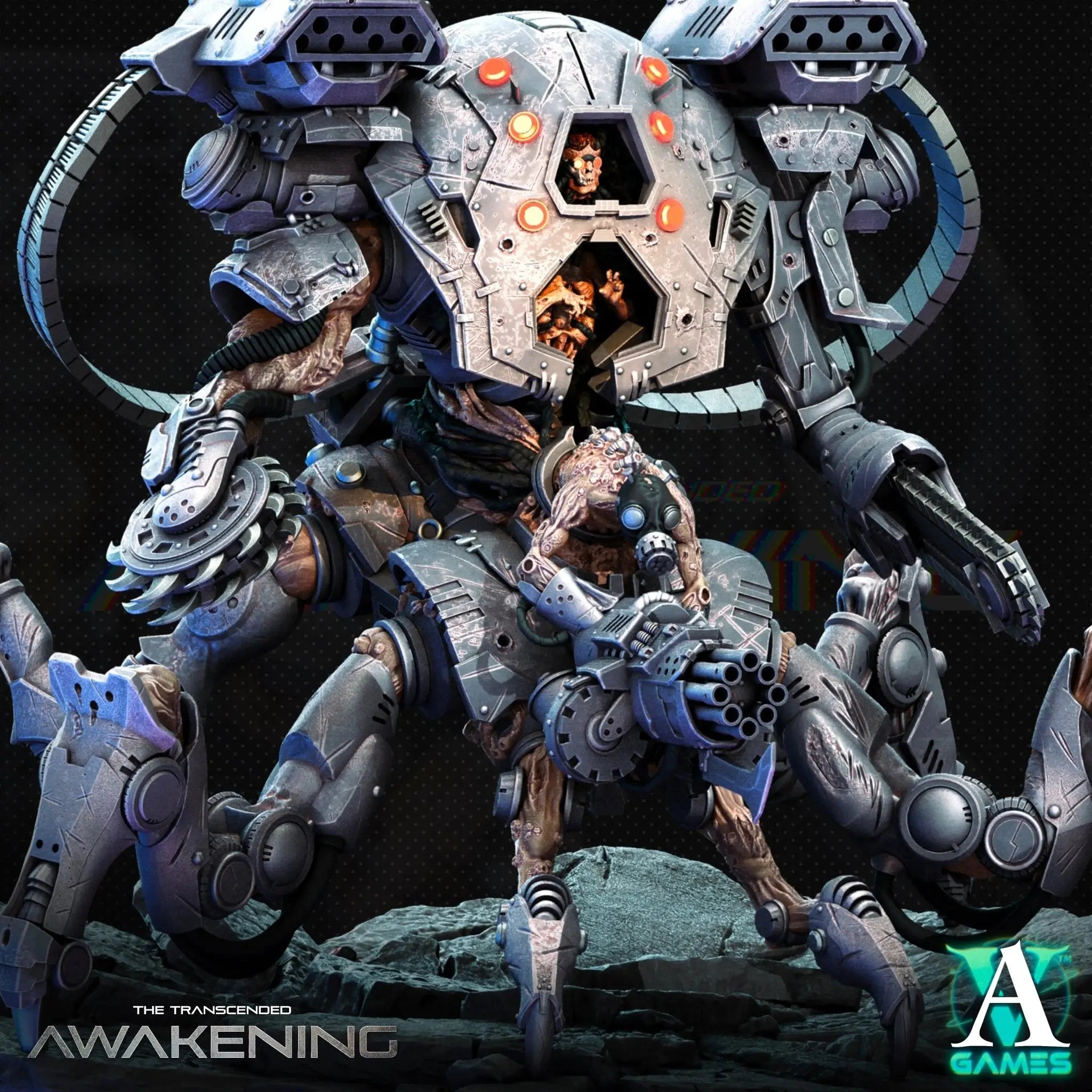 The Transcended - Awakening - STL Bundle - Archvillain Games
