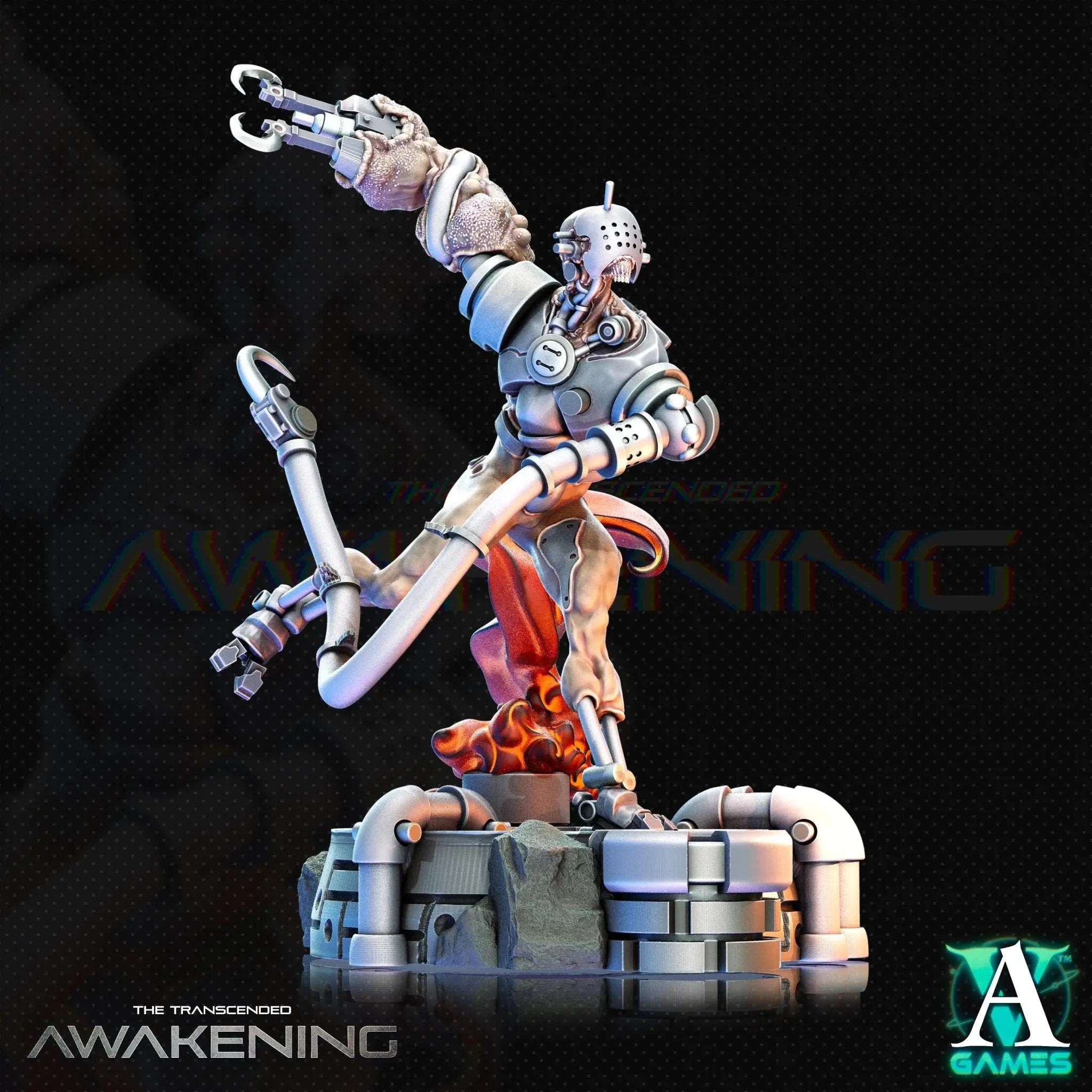 The Transcended - Awakening - STL Bundle - Archvillain Games