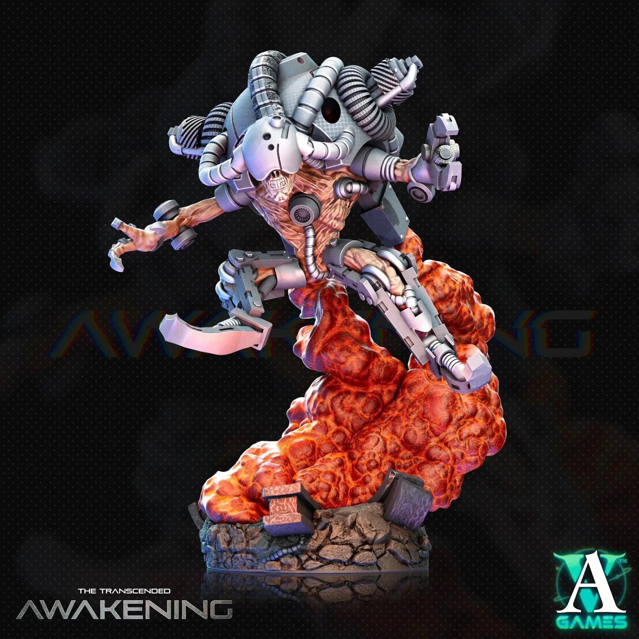 The Transcended - Awakening - STL Bundle - Archvillain Games