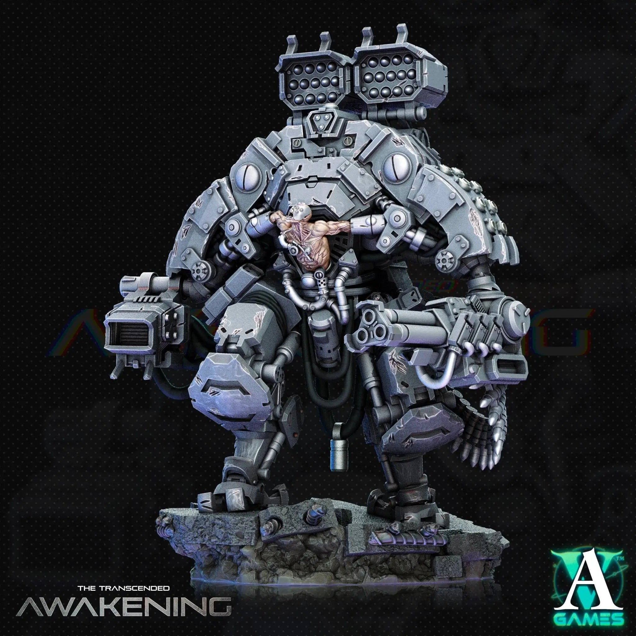 The Transcended - Awakening - STL Bundle - Archvillain Games