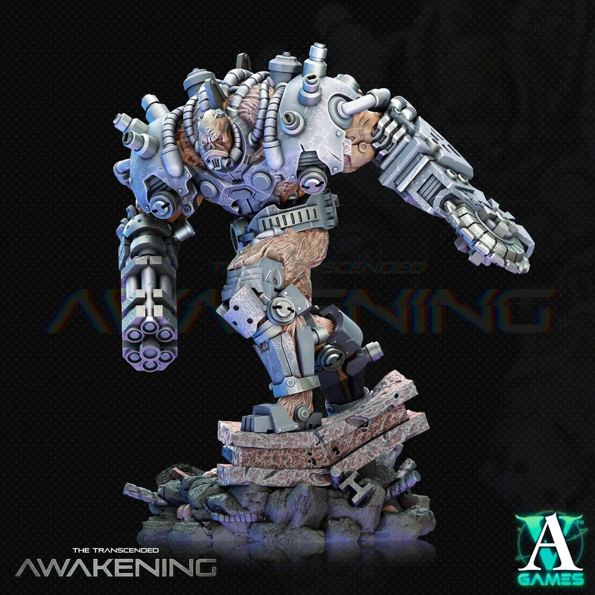 The Transcended - Awakening - STL Bundle - Archvillain Games