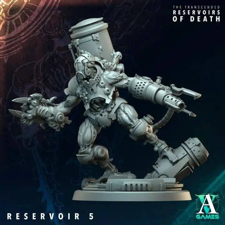The Transcended - Reservoirs of Death - STL Bundle - Archvillain Games