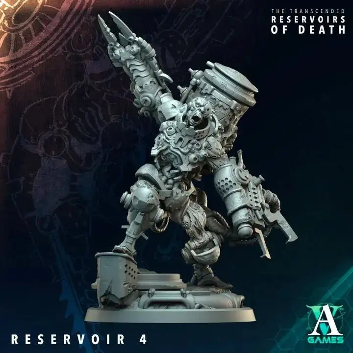 The Transcended - Reservoirs of Death - STL Bundle - Archvillain Games
