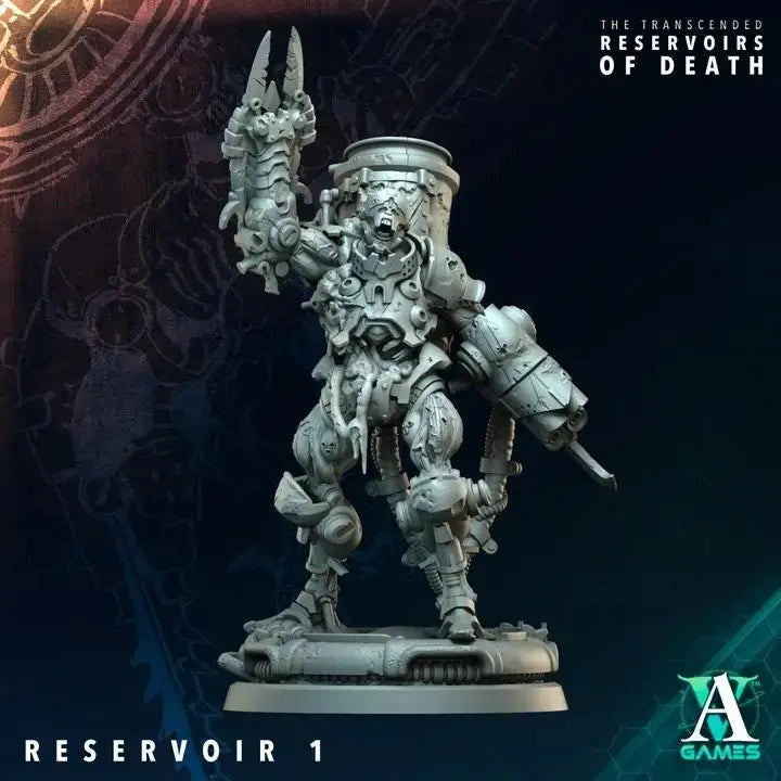 The Transcended - Reservoirs of Death - STL Bundle - Archvillain Games
