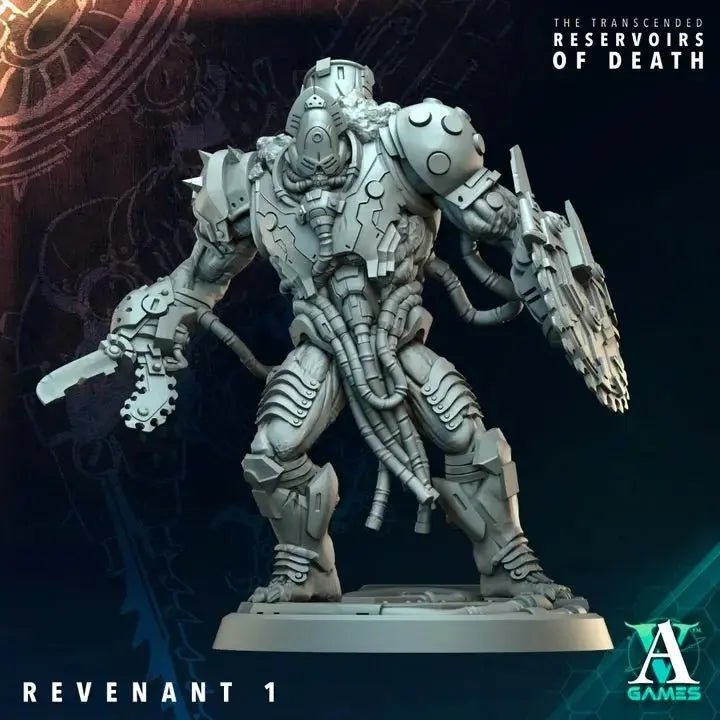 The Transcended - Reservoirs of Death - STL Bundle - Archvillain Games