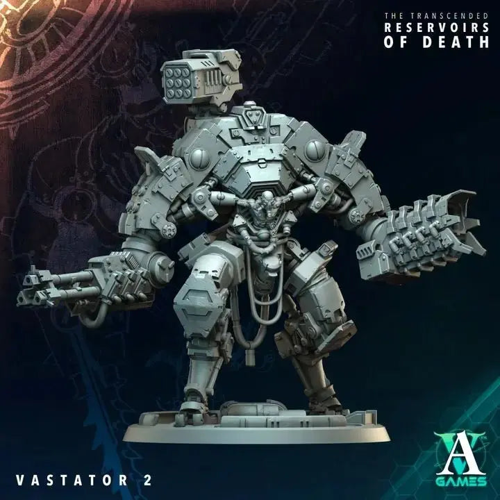 The Transcended - Reservoirs of Death - STL Bundle - Archvillain Games