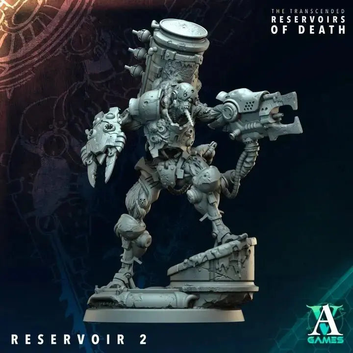 The Transcended - Reservoirs of Death - STL Bundle - Archvillain Games