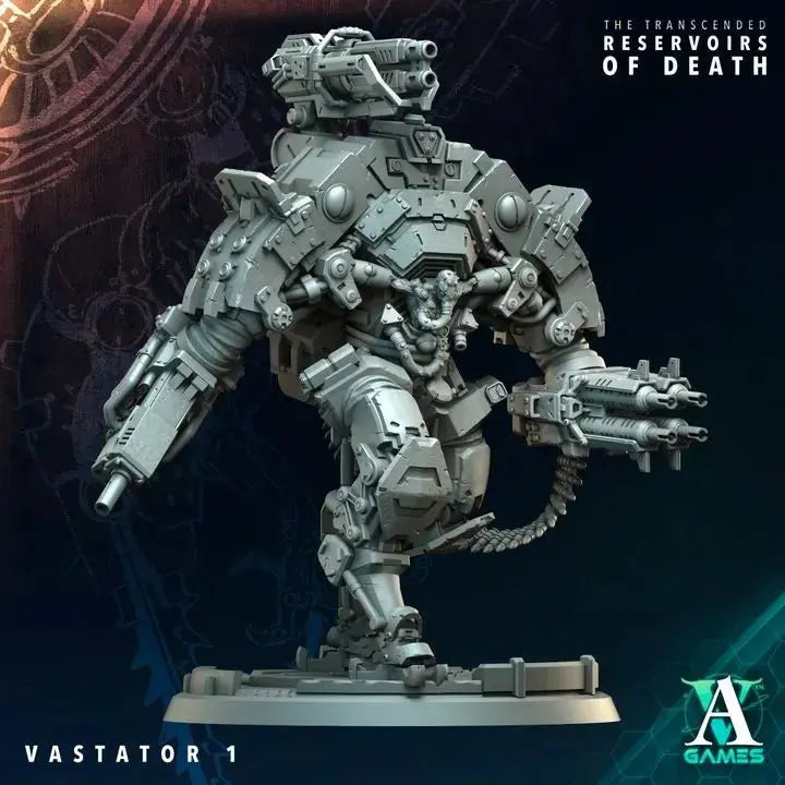 The Transcended - Reservoirs of Death - STL Bundle - Archvillain Games
