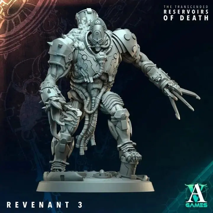 The Transcended - Reservoirs of Death - STL Bundle - Archvillain Games