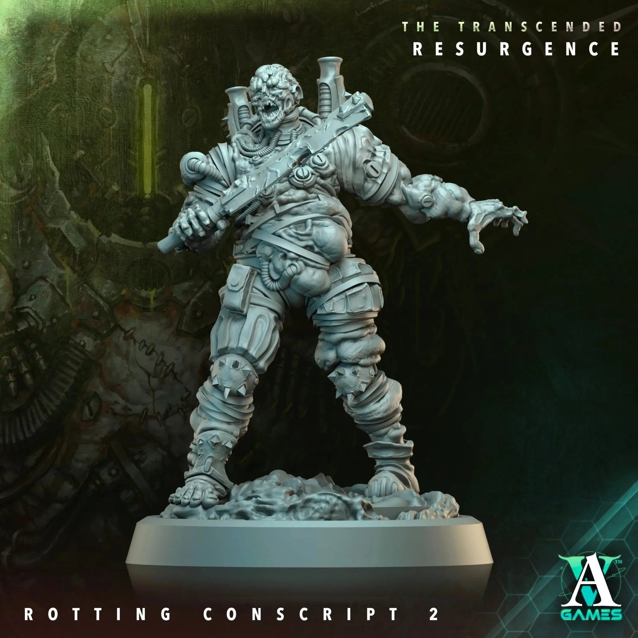 The Transcended - Resurgence - STL Bundle - Archvillain Games
