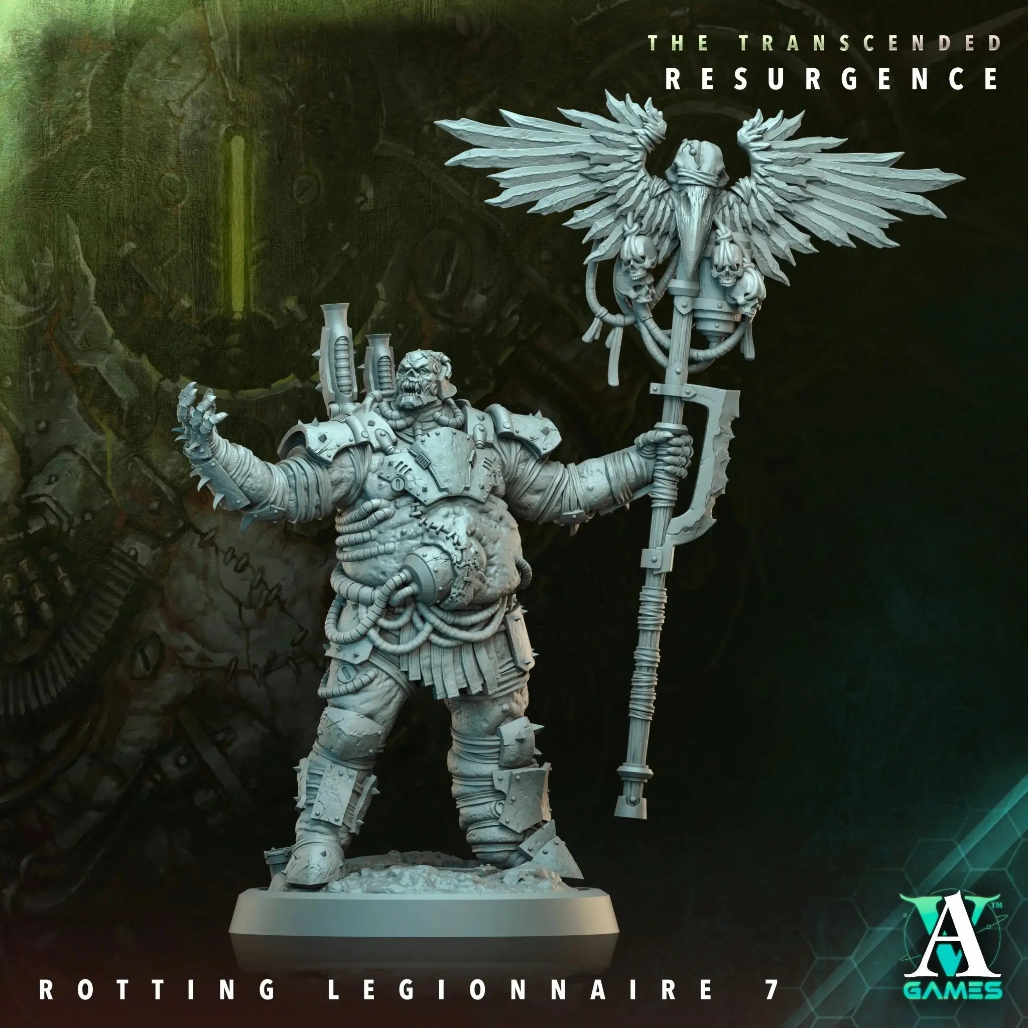 The Transcended - Resurgence - STL Bundle - Archvillain Games