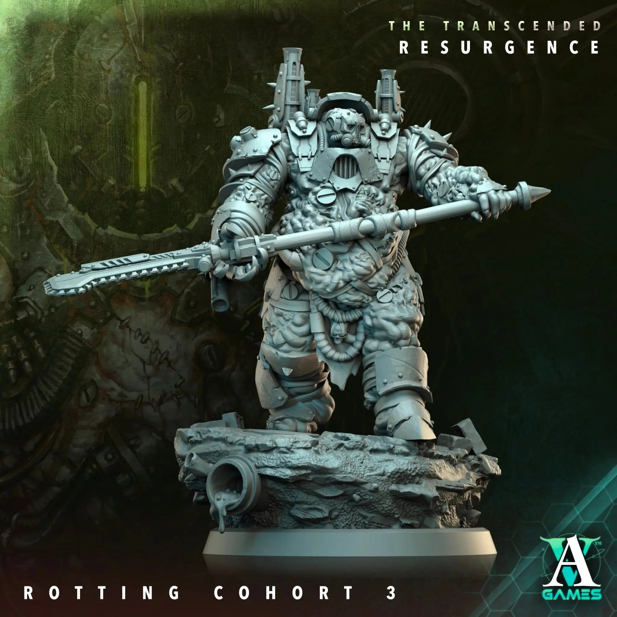 The Transcended - Resurgence - STL Bundle - Archvillain Games