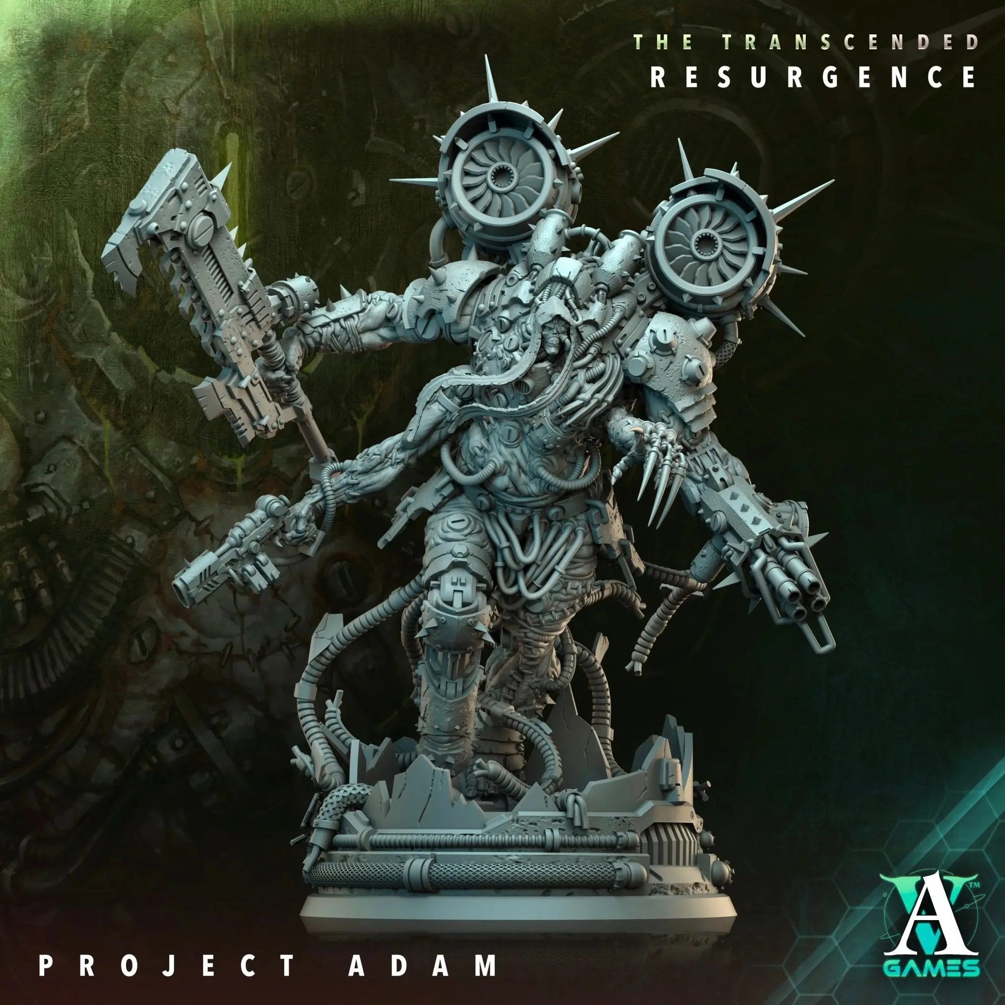 The Transcended - Resurgence - STL Bundle - Archvillain Games