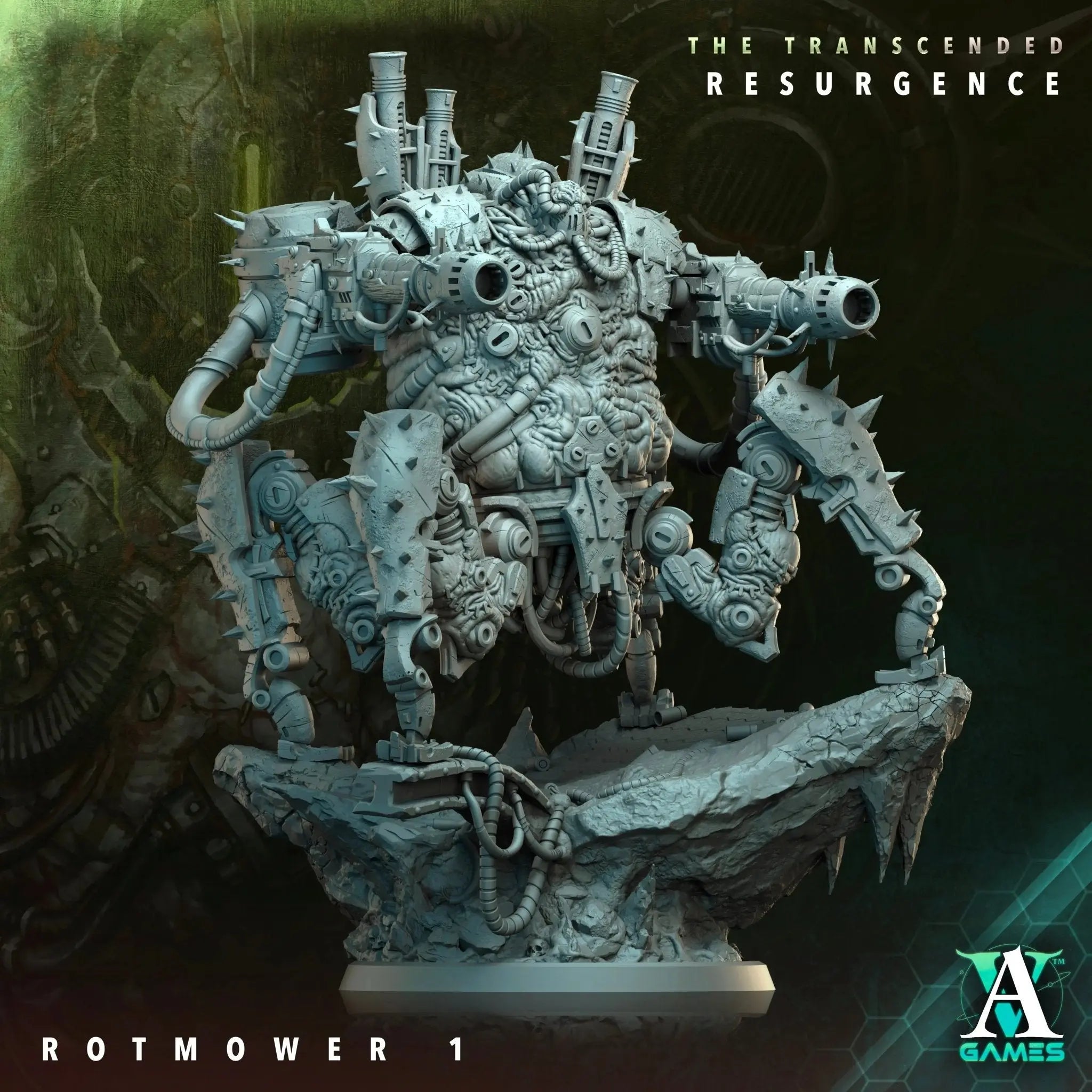The Transcended - Resurgence - STL Bundle - Archvillain Games