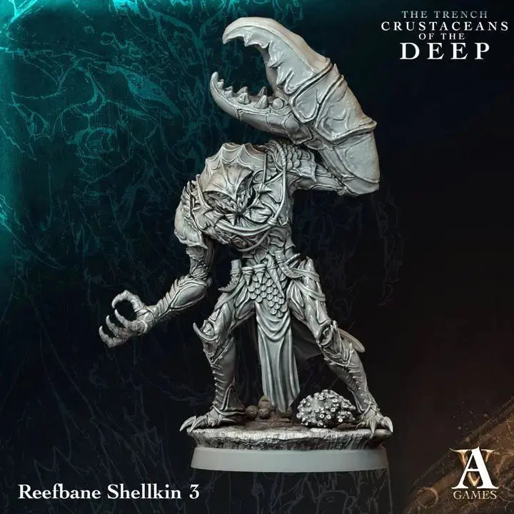 The Trench - Crustaceans of the Deep - STL Bundle - Archvillain Games