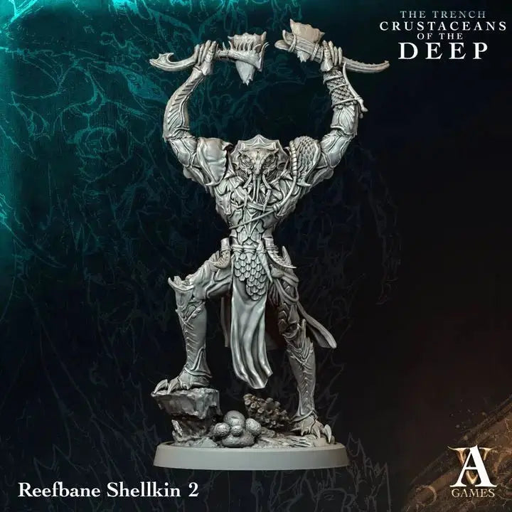 The Trench - Crustaceans of the Deep - STL Bundle - Archvillain Games
