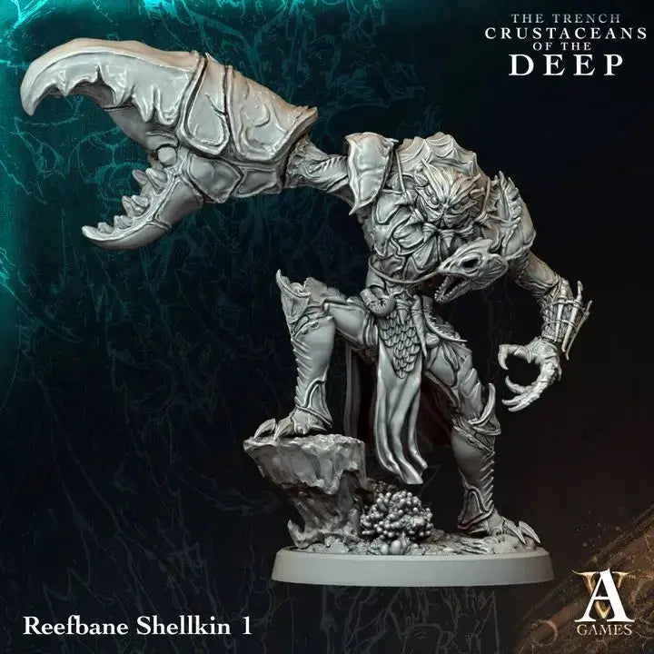 The Trench - Crustaceans of the Deep - STL Bundle - Archvillain Games