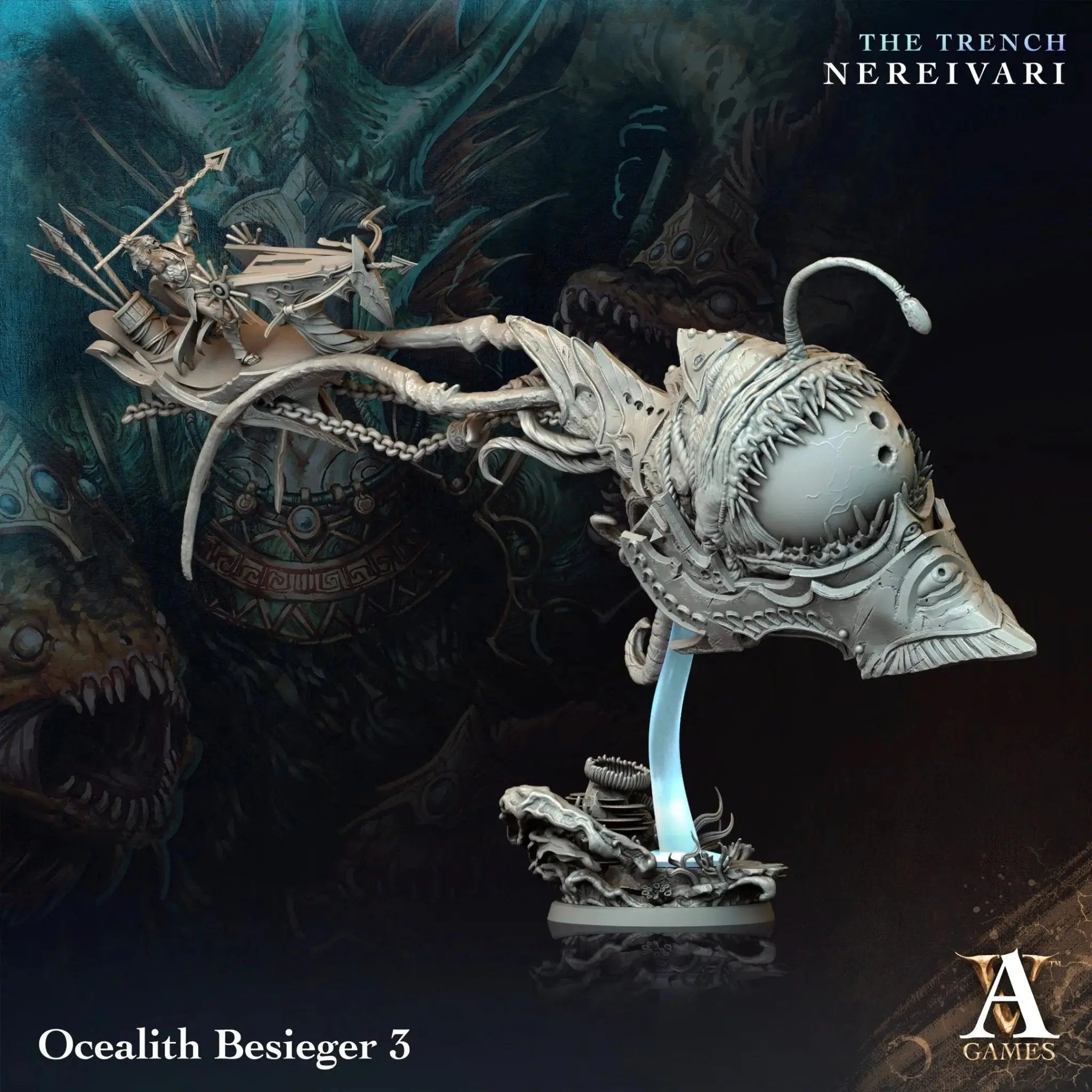 The Trench - Nereivari - STL Bundle - Archvillain Games