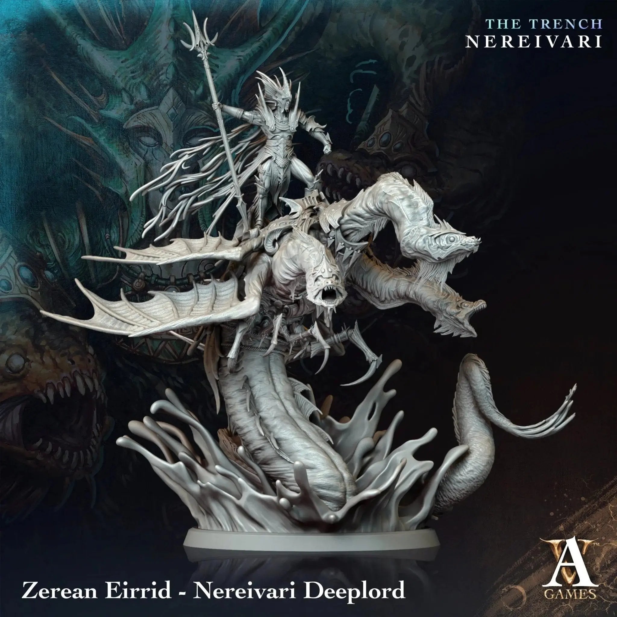 The Trench - Nereivari - STL Bundle - Archvillain Games