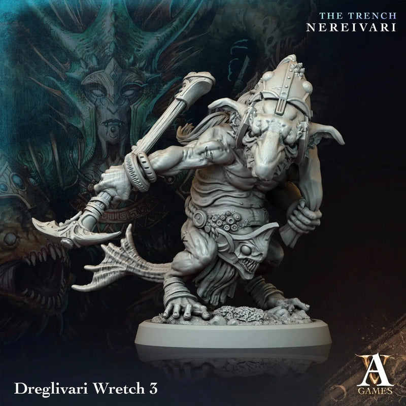 The Trench - Nereivari - STL Bundle - Archvillain Games