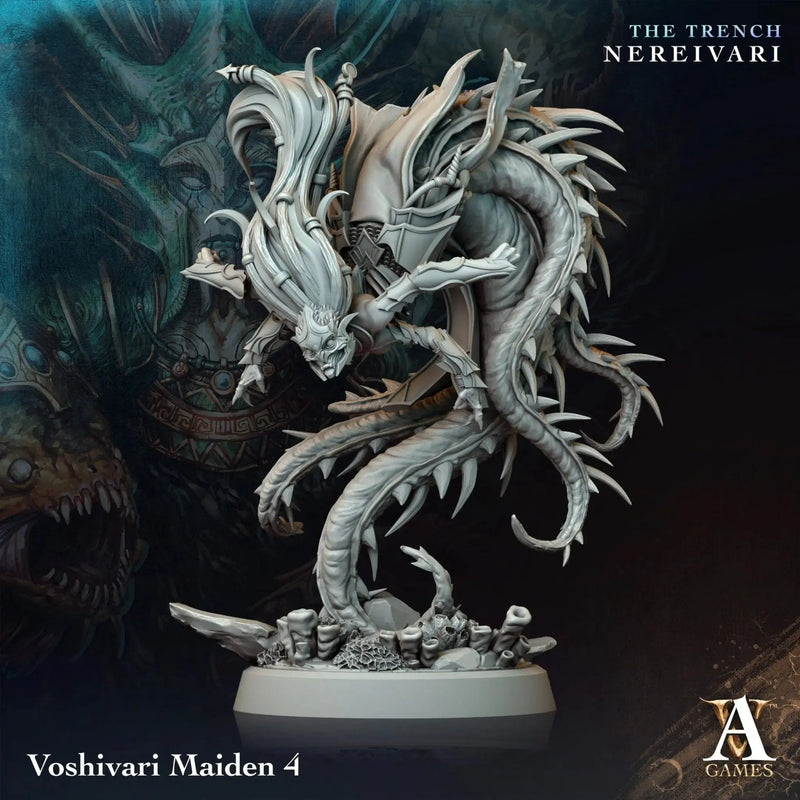 The Trench - Nereivari - STL Bundle - Archvillain Games