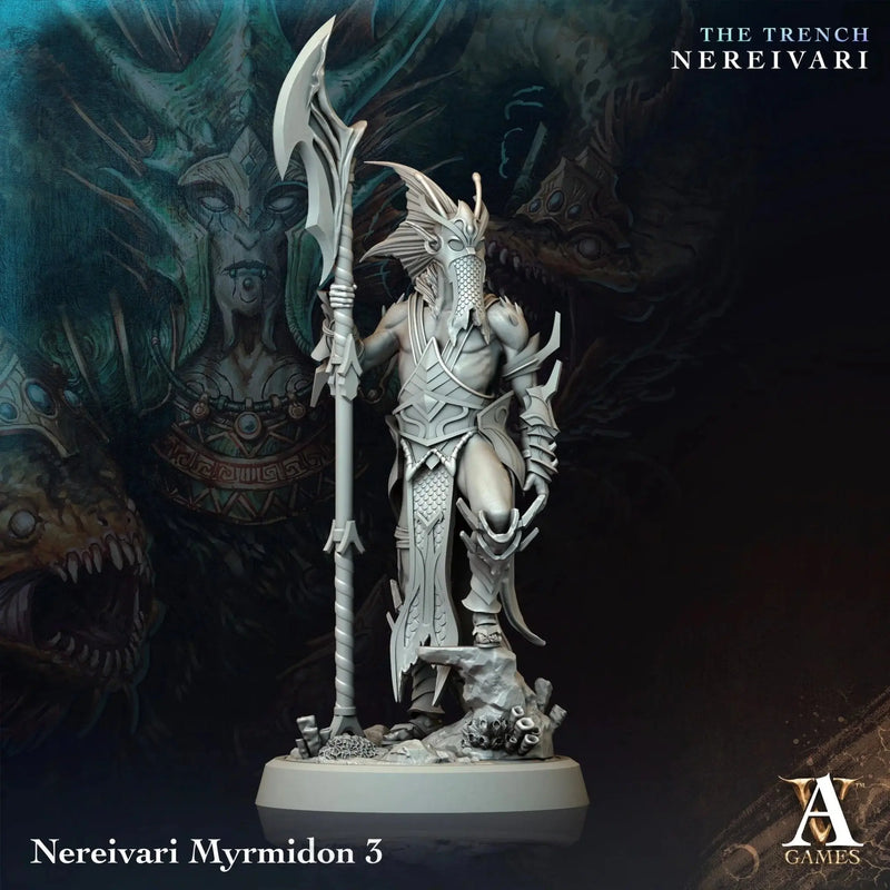 The Trench - Nereivari - STL Bundle - Archvillain Games
