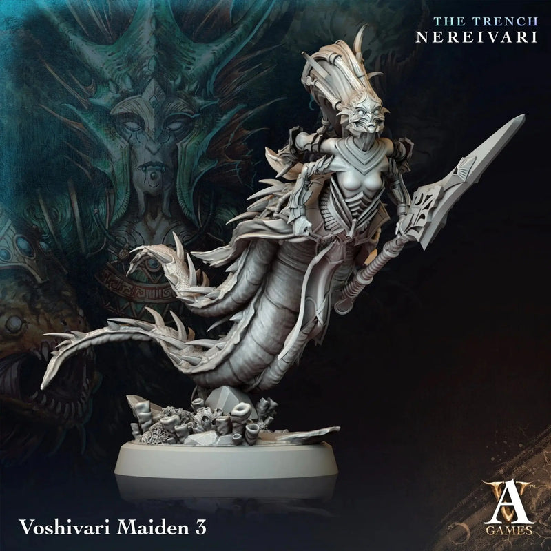 The Trench - Nereivari - STL Bundle - Archvillain Games
