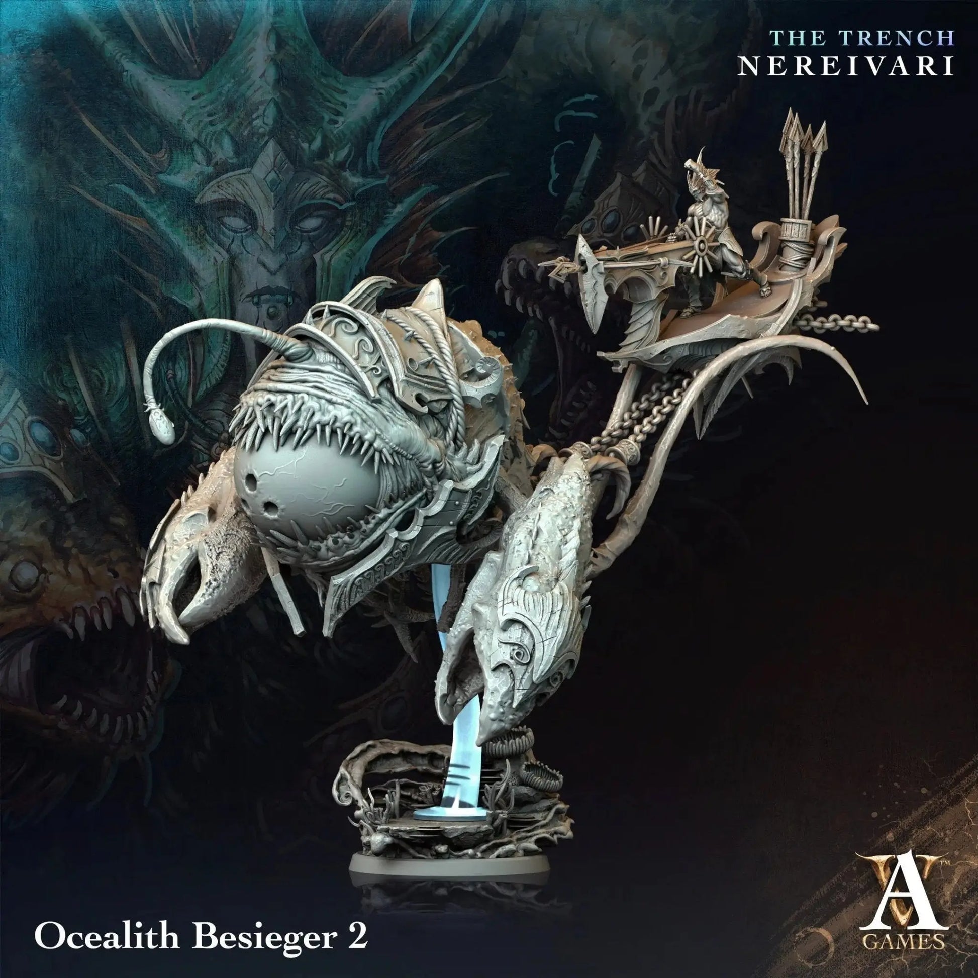 The Trench - Nereivari - STL Bundle - Archvillain Games