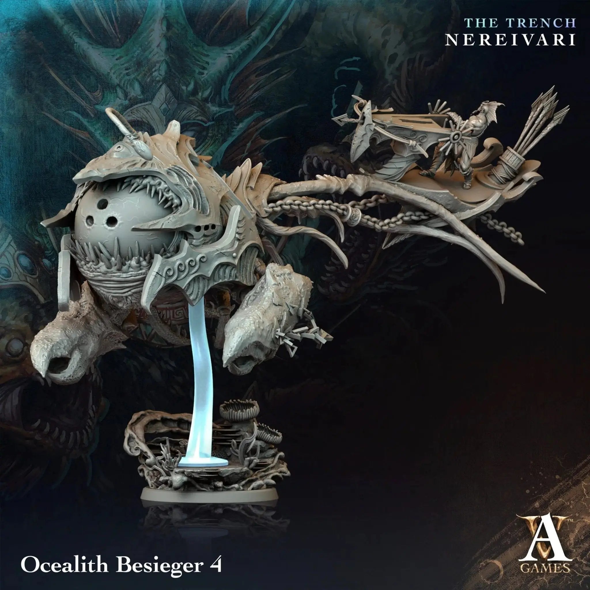 The Trench - Nereivari - STL Bundle - Archvillain Games