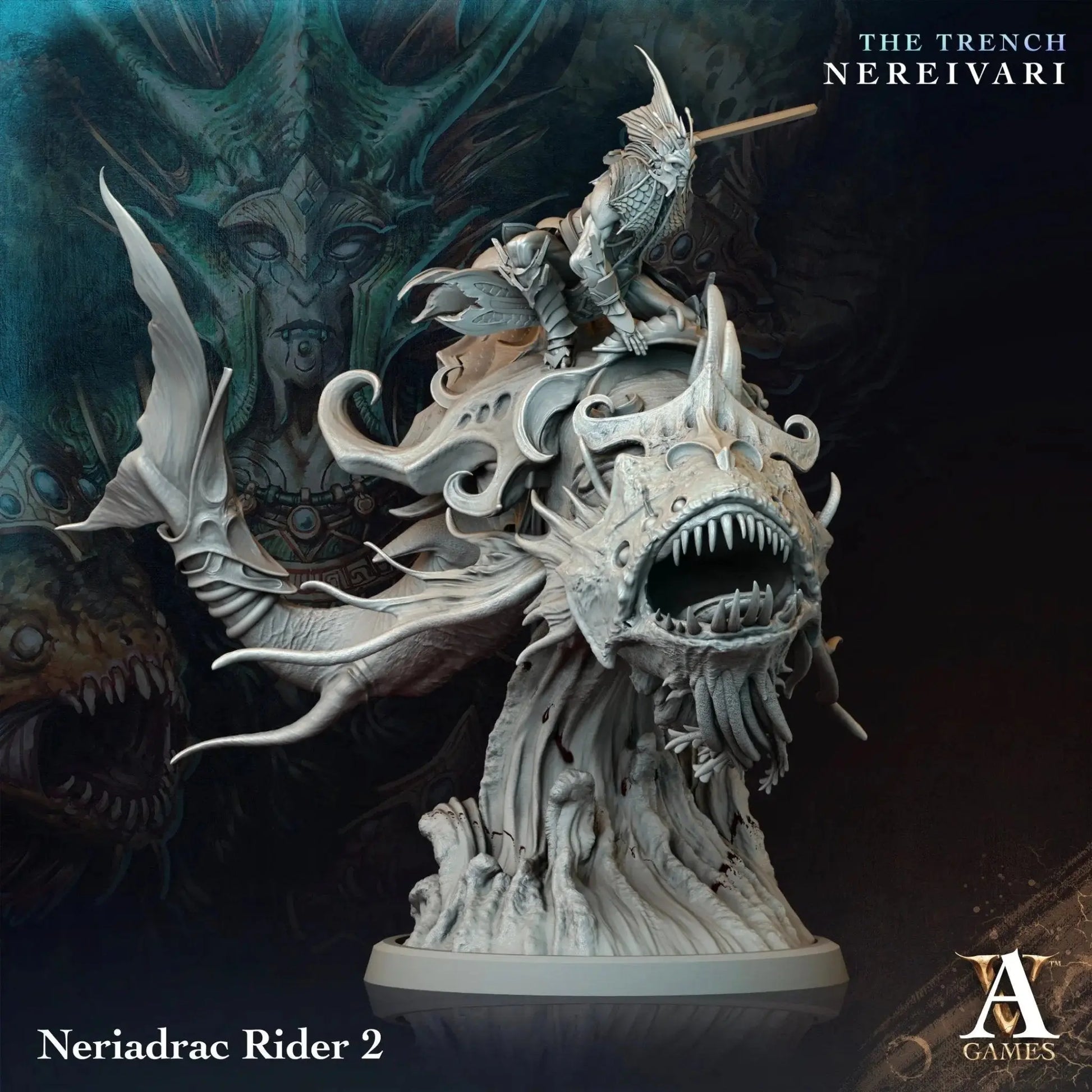 The Trench - Nereivari - STL Bundle - Archvillain Games