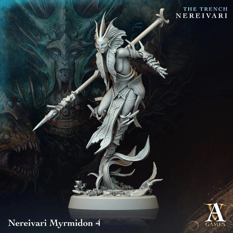 The Trench - Nereivari - STL Bundle - Archvillain Games