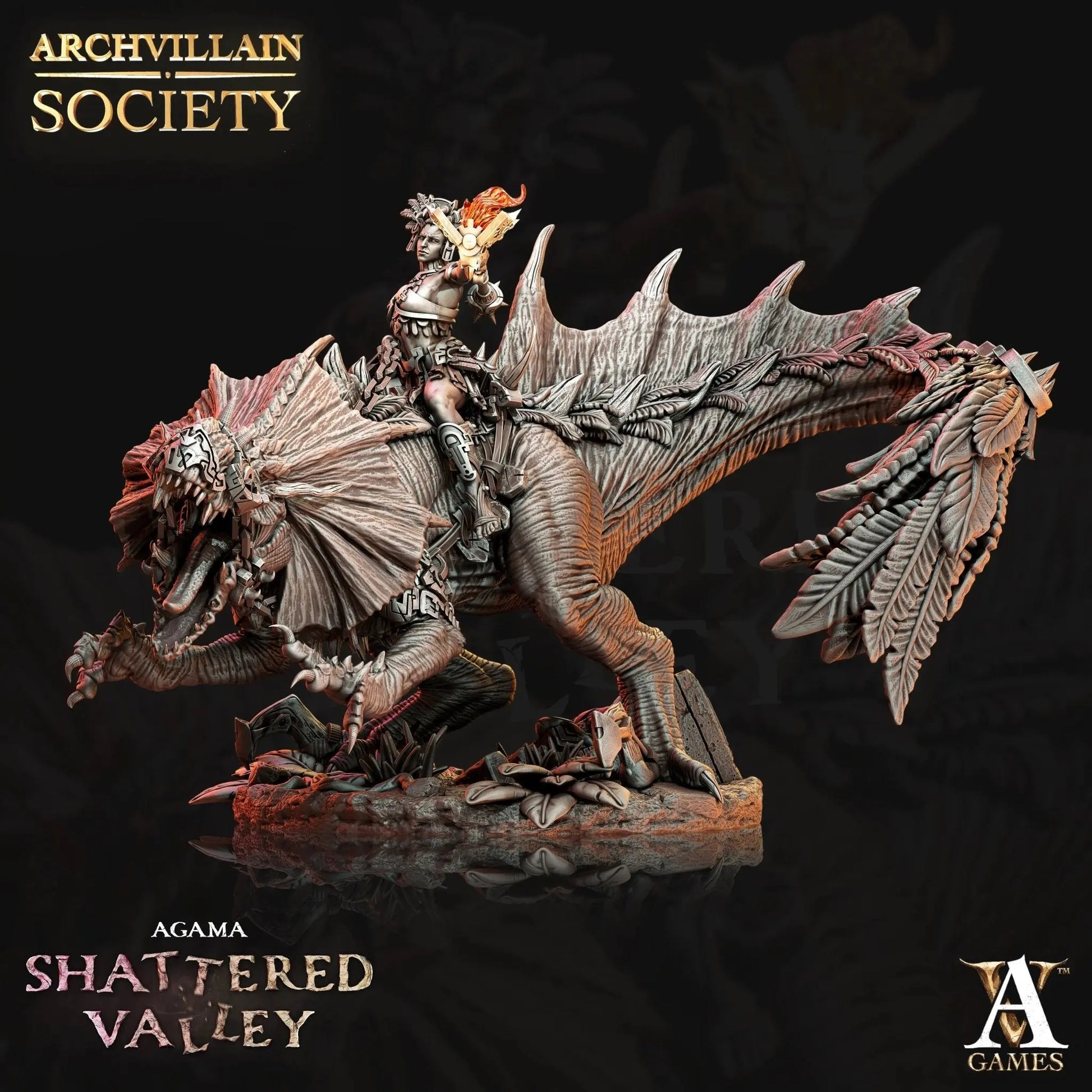 Tiakall - Chiltak Beastlord - STL - Archvillain Games