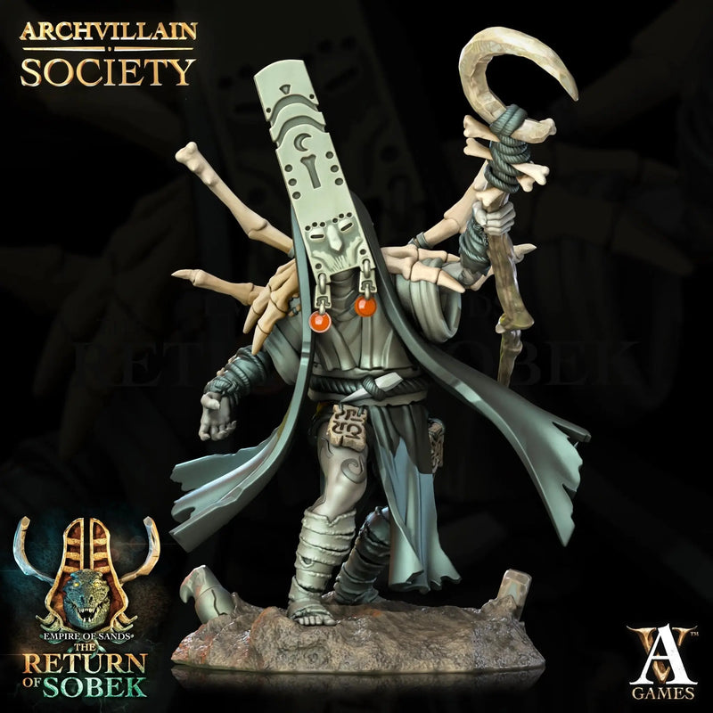 Tjaty - Shaman of the Black River - STL - Archvillain Games