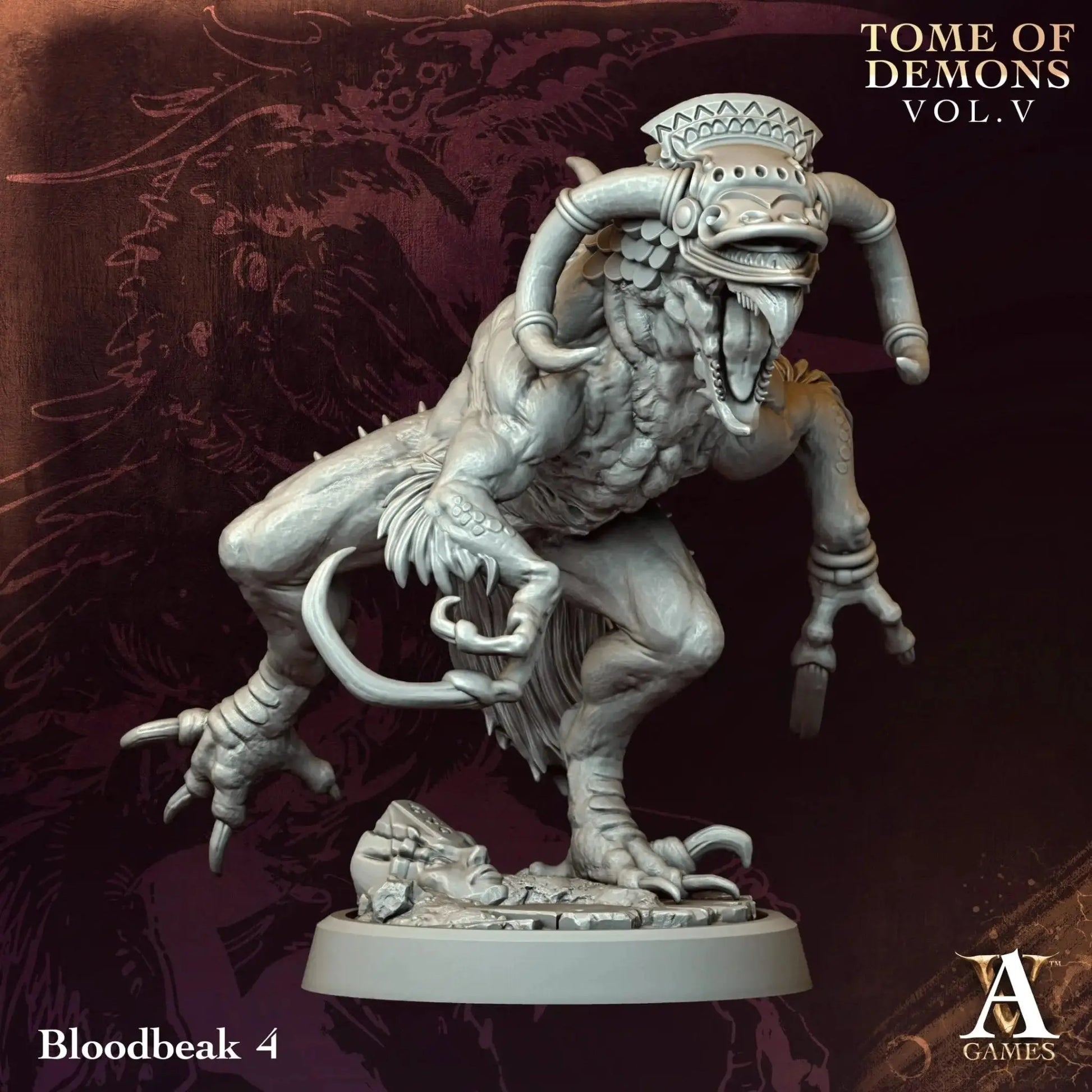Tome of Demons - Tome V - STL Bundle - Archvillain Games