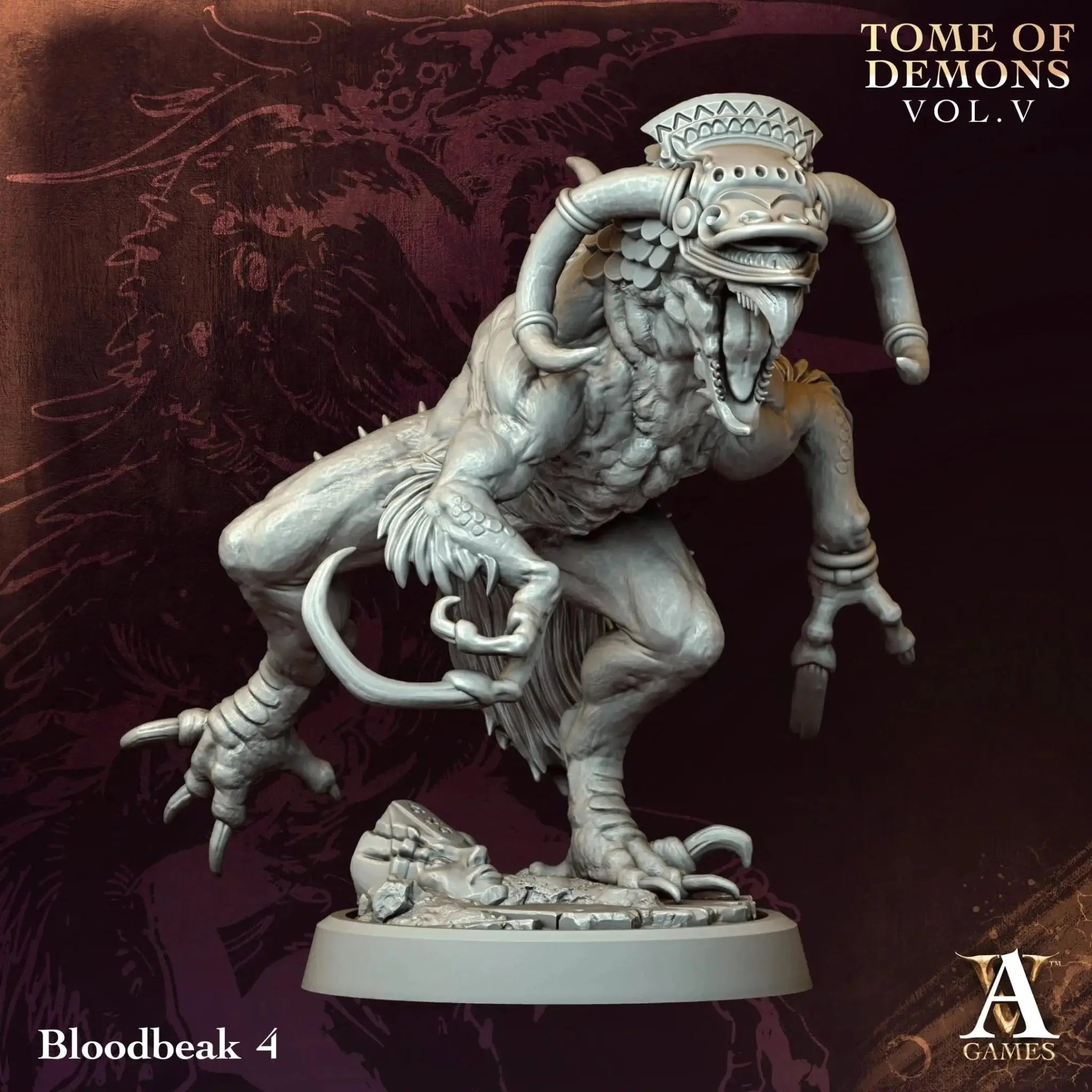 Tome of Demons - Tome V - STL Bundle - Archvillain Games