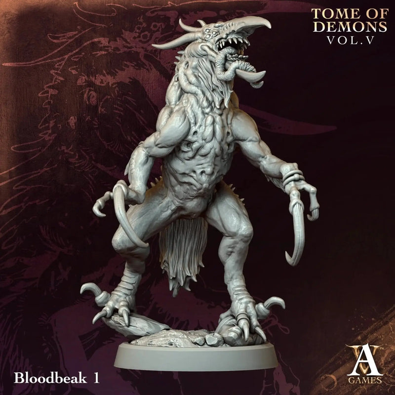 Tome of Demons - Tome V - STL Bundle - Archvillain Games