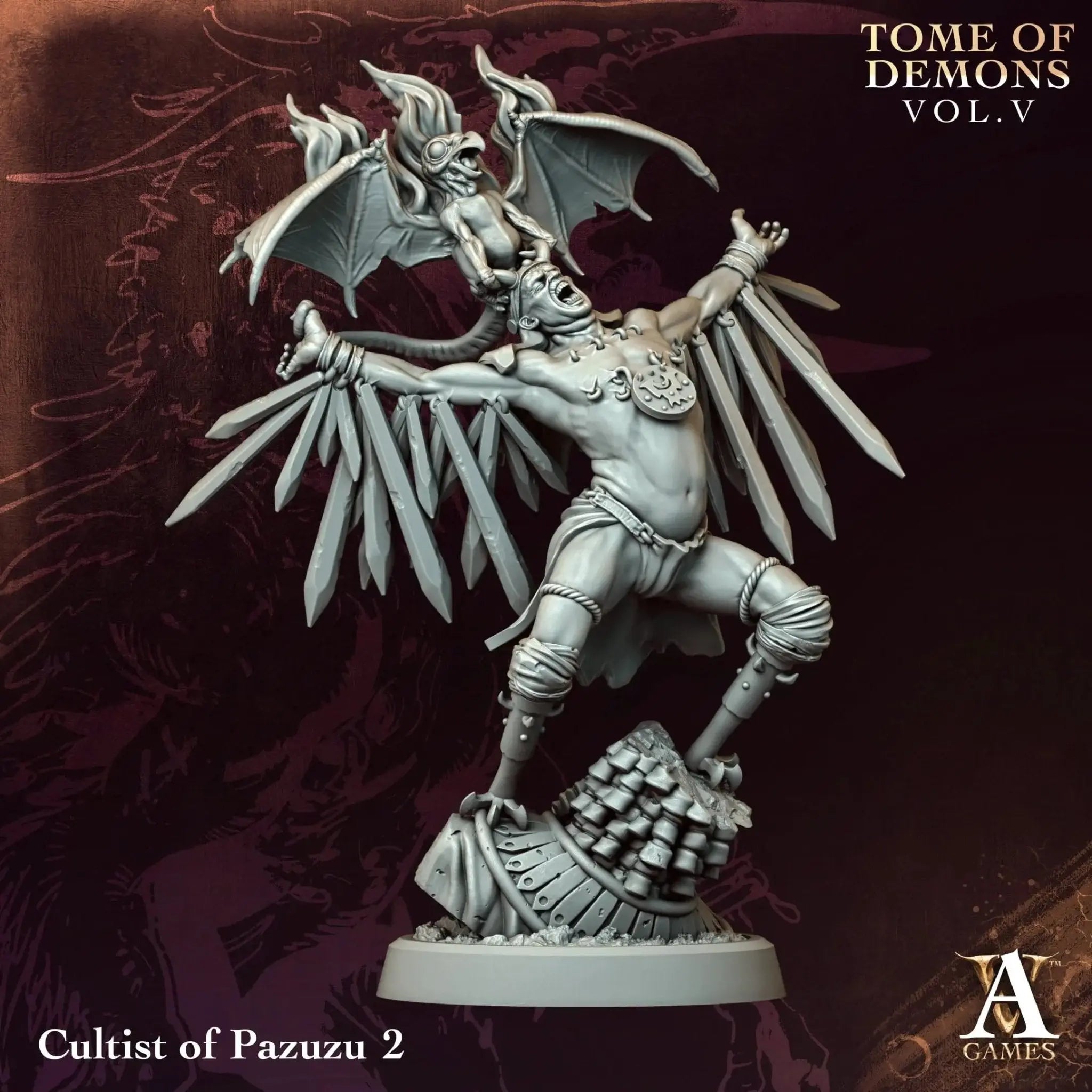 Tome of Demons - Tome V - STL Bundle - Archvillain Games