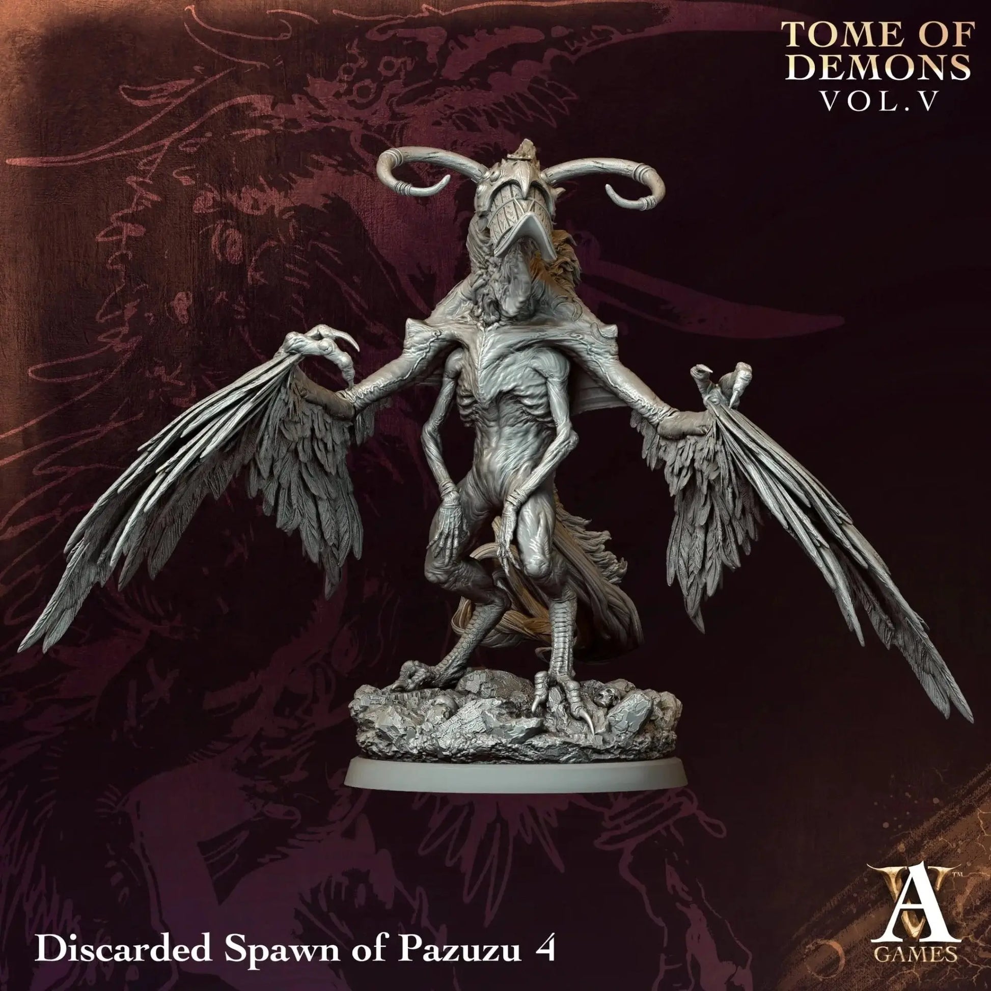 Tome of Demons - Tome V - STL Bundle - Archvillain Games