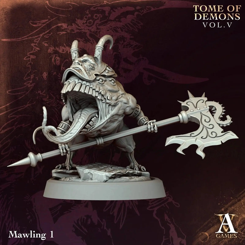 Tome of Demons - Tome V - STL Bundle - Archvillain Games