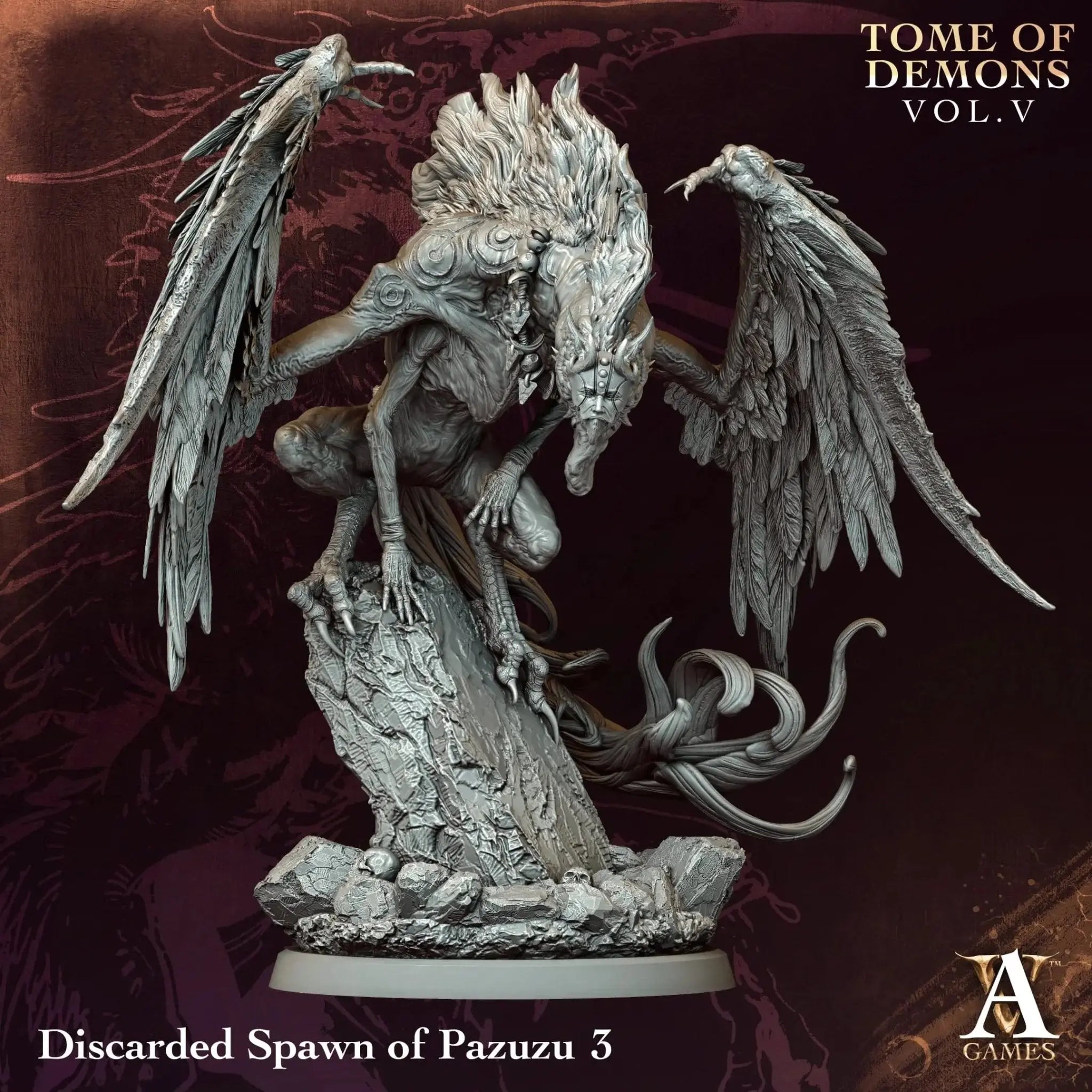Tome of Demons - Tome V - STL Bundle - Archvillain Games