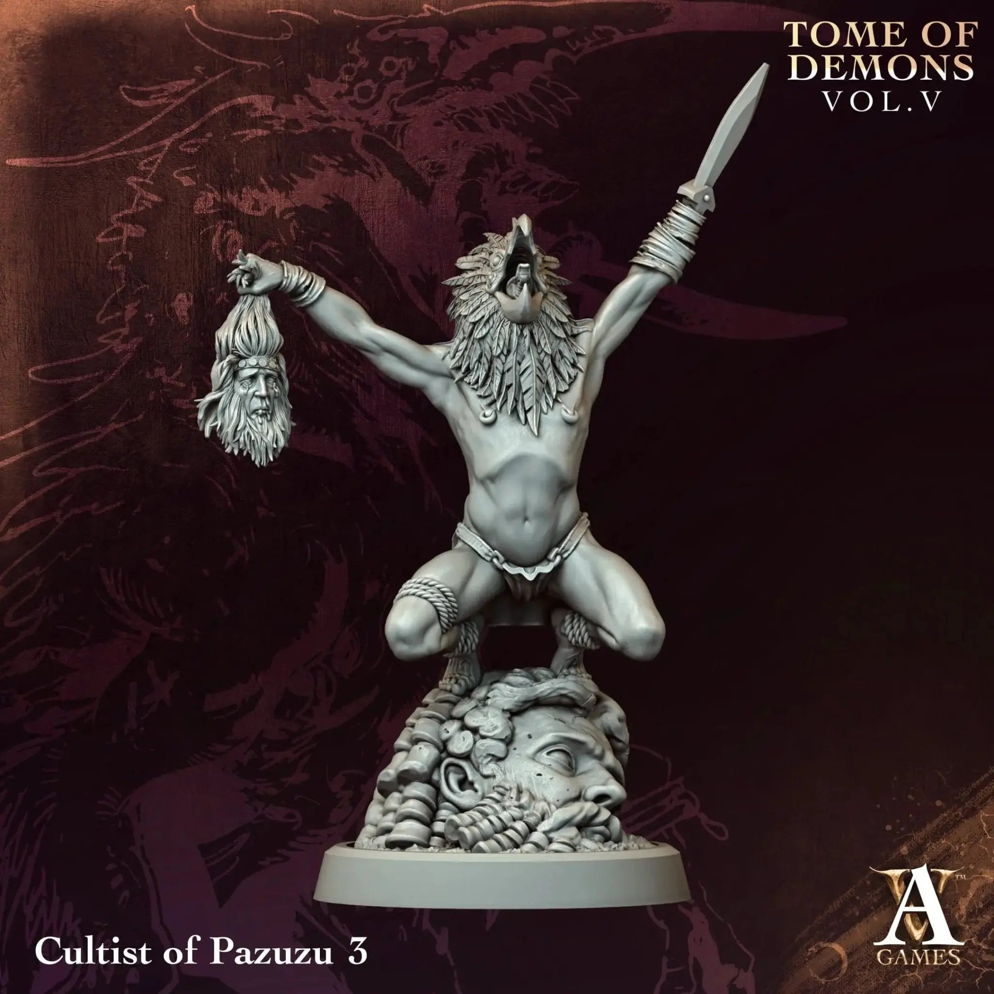 Tome of Demons - Tome V - STL Bundle - Archvillain Games