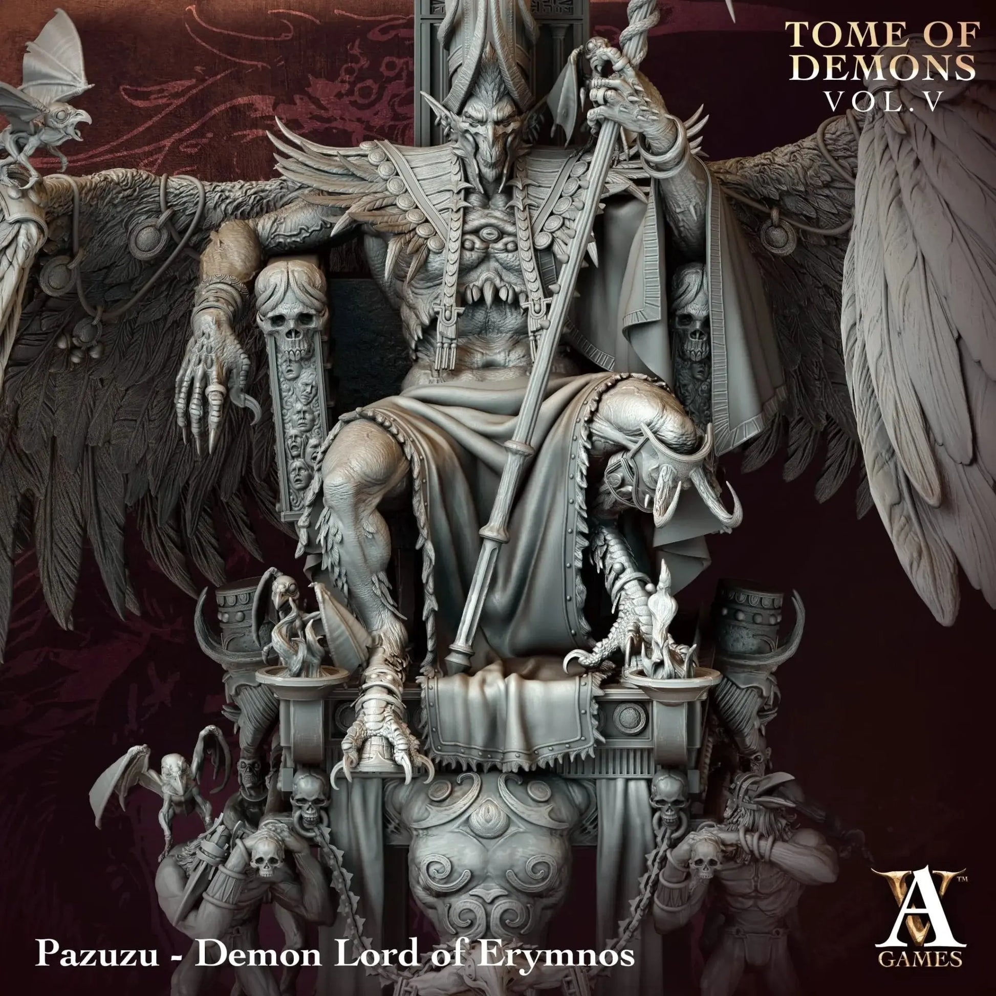 Tome of Demons - Tome V - STL Bundle - Archvillain Games