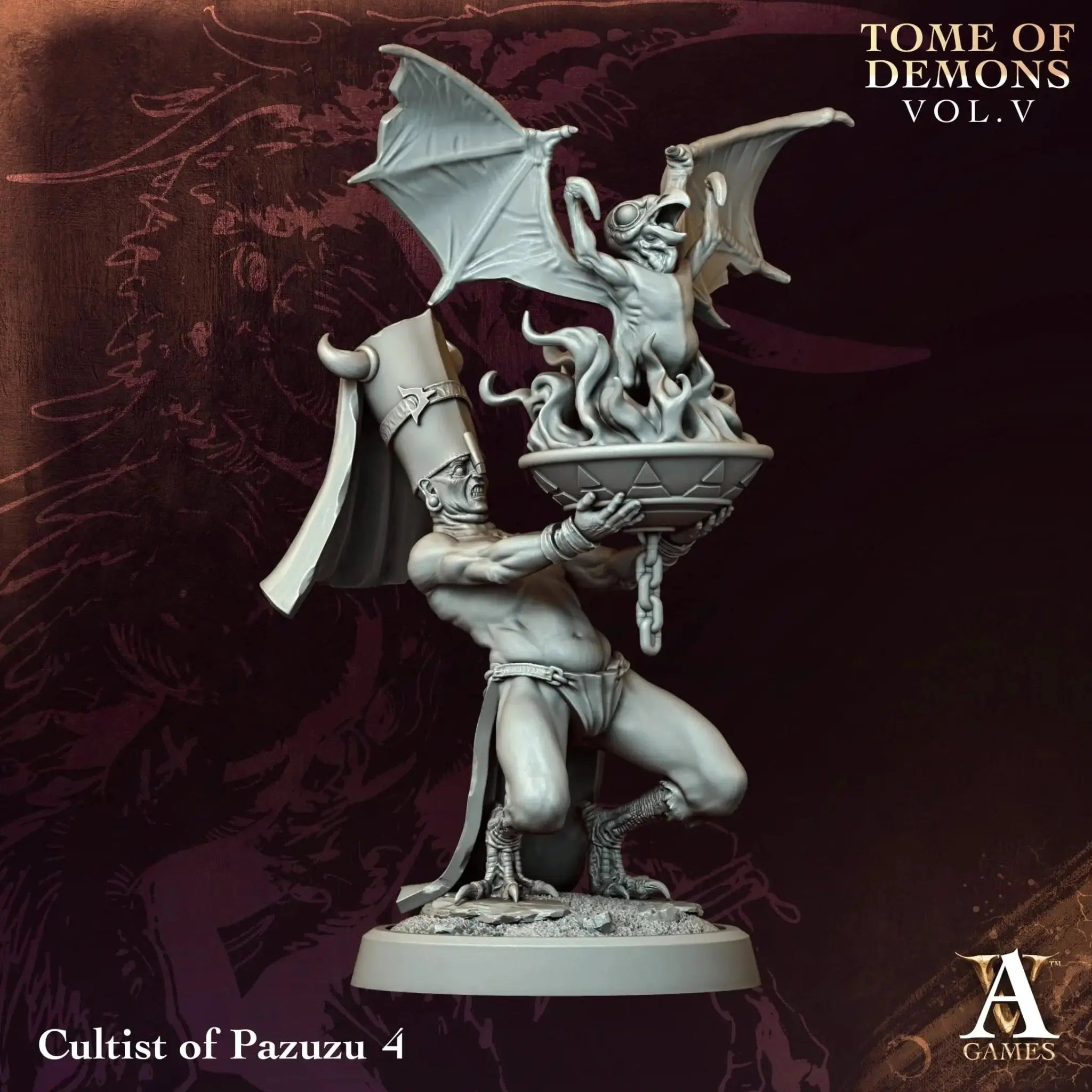 Tome of Demons - Tome V - STL Bundle - Archvillain Games