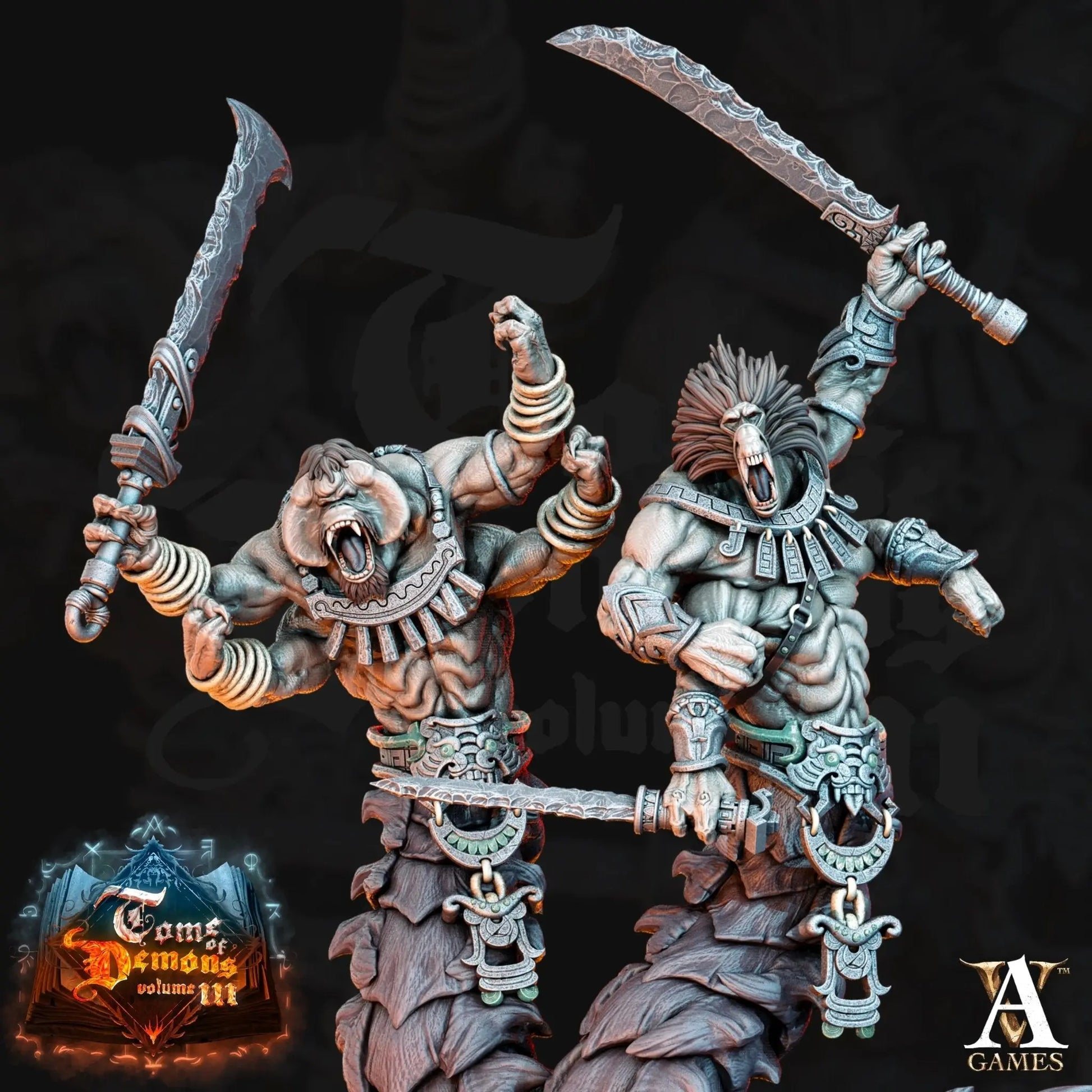 Tome of Demons Vol. III - STL Bundle - Archvillain Games
