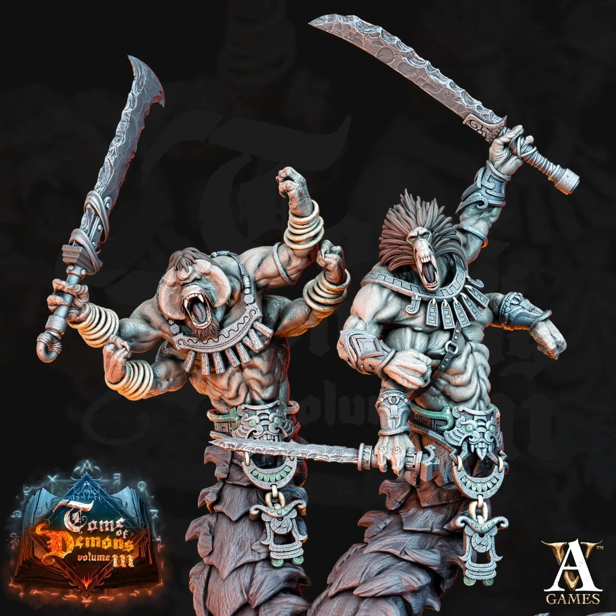 Tome of Demons Vol. III - STL Bundle - Archvillain Games