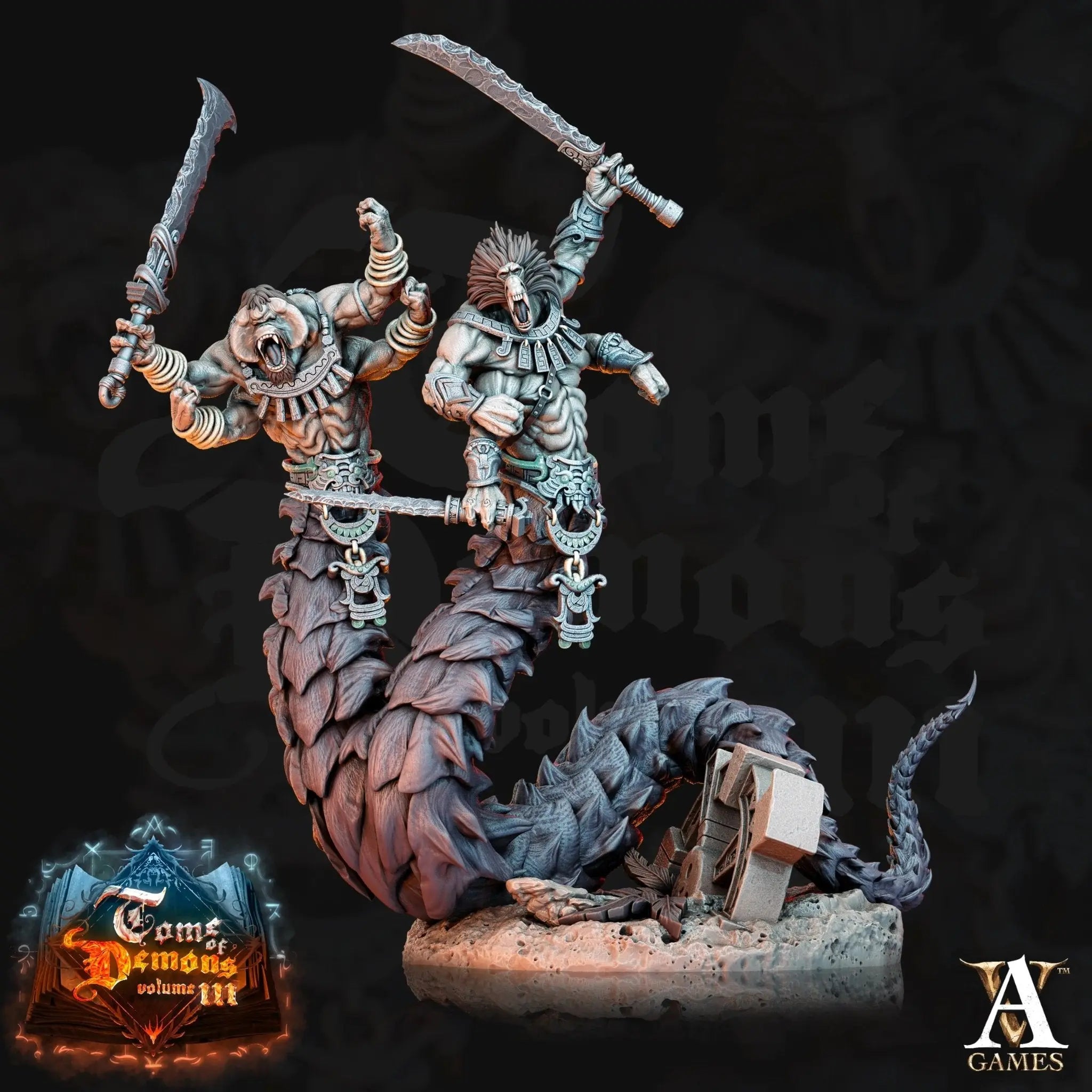 Tome of Demons Vol. III - STL Bundle - Archvillain Games
